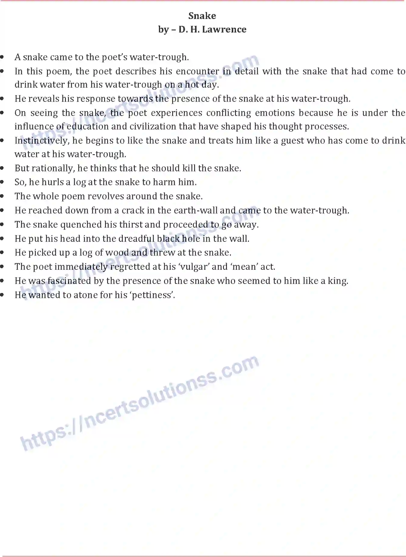 NCERT-Notes-Class-10-English-Communicative-Snake-519-page-1