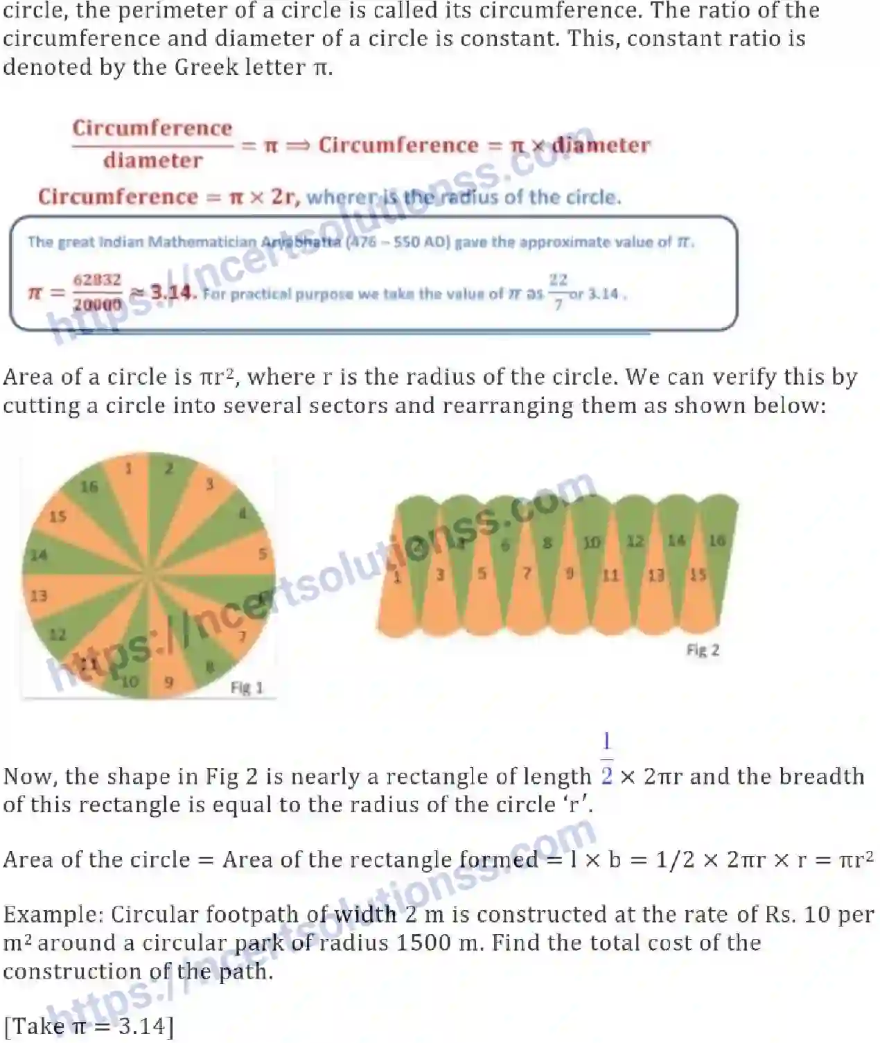 NCERT-Notes-Class-10-Maths-Areas-Related-to-Circles-488-page-2