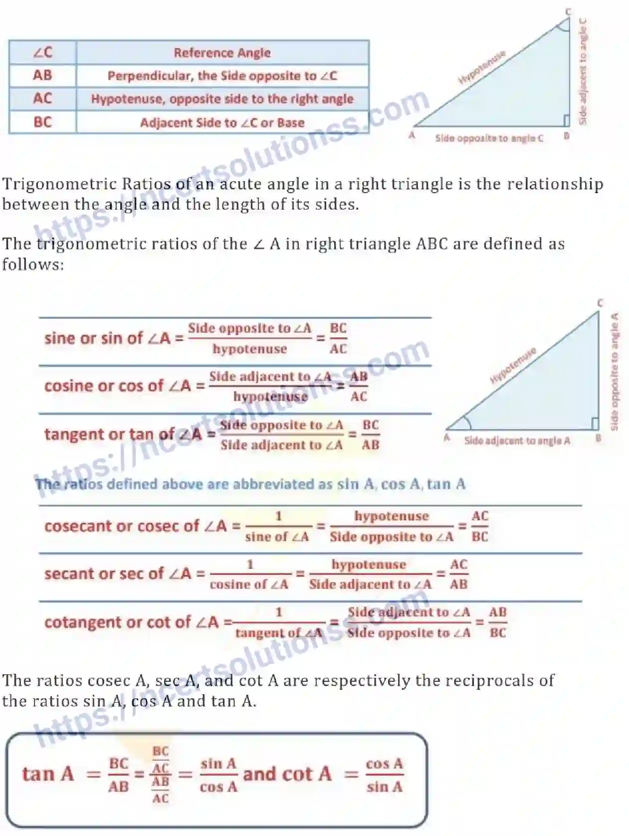 NCERT-Notes-Class-10-Maths-Introduction-to-Trigonometry-484-page-2