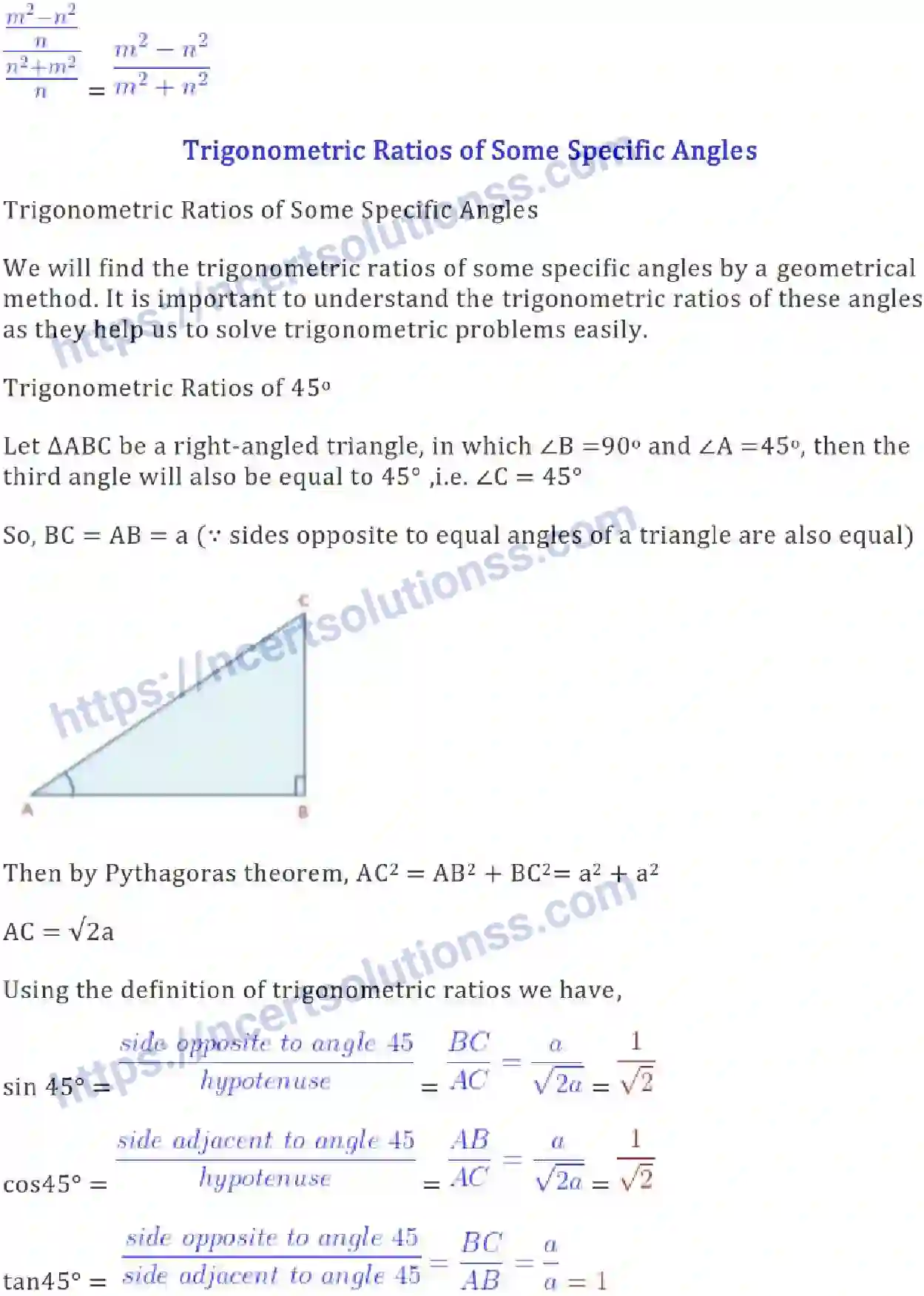 NCERT-Notes-Class-10-Maths-Introduction-to-Trigonometry-484-page-8