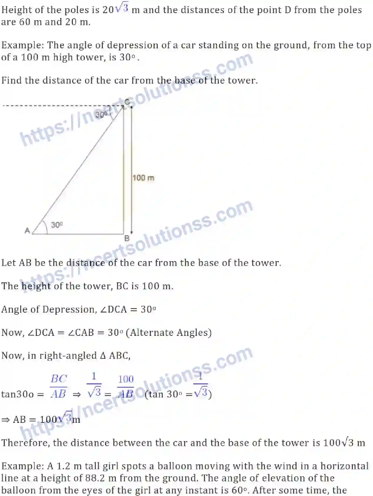 NCERT-Notes-Class-10-Maths-Some-Applications-of-Trigonometry-485-page-6