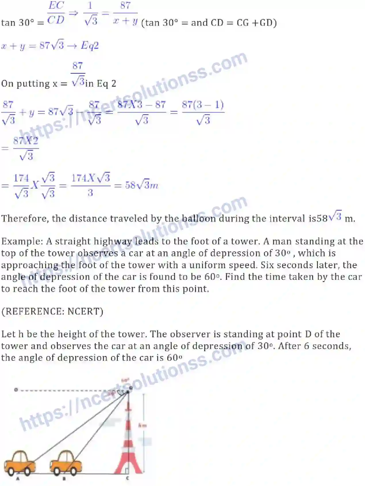 NCERT-Notes-Class-10-Maths-Some-Applications-of-Trigonometry-485-page-8