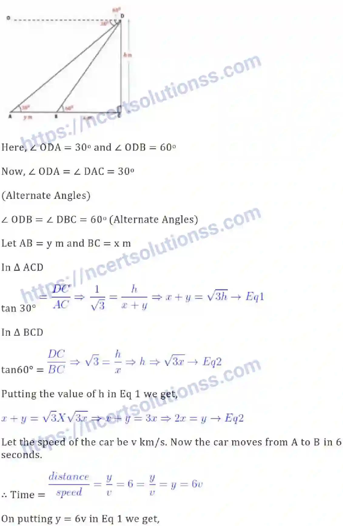 NCERT-Notes-Class-10-Maths-Some-Applications-of-Trigonometry-485-page-9