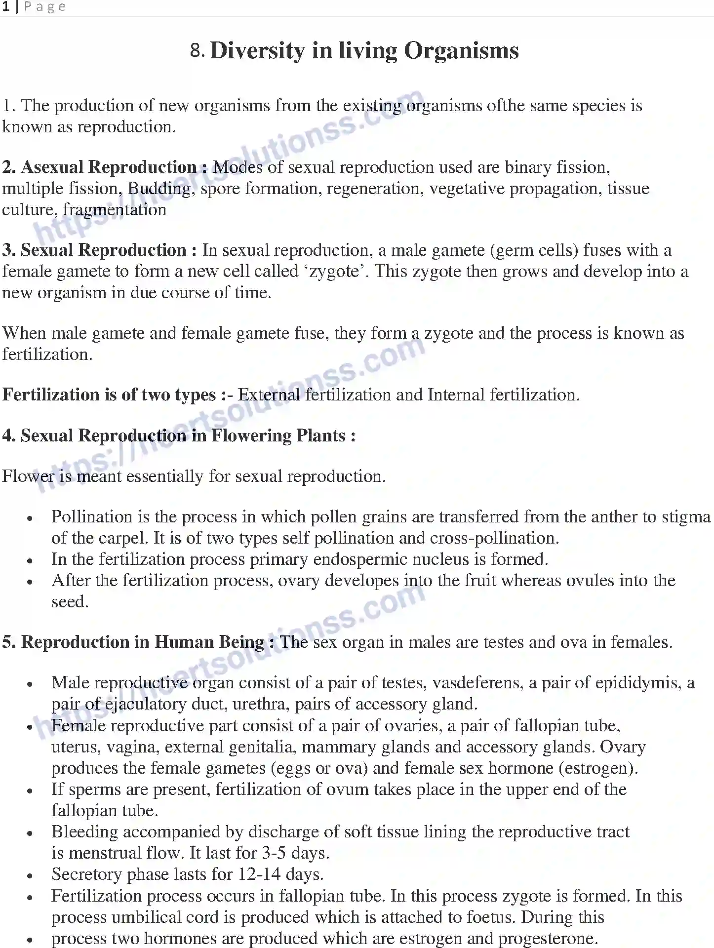 NCERT-Notes-Class-10-Science-Diversity-in-living-Organisms-499-page-1