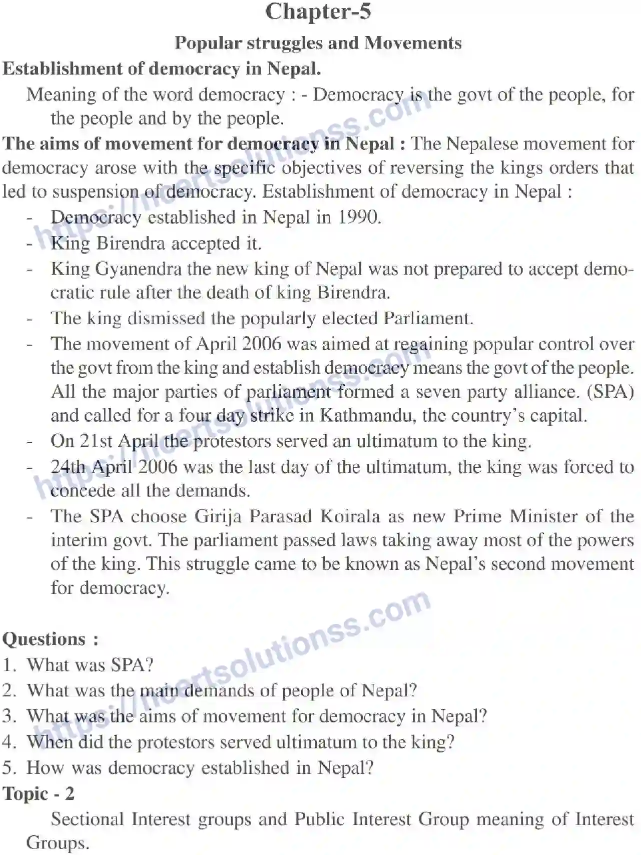NCERT-Notes-Class-10-Social-Science-Popular-Struggles-and-Movements-546-page-1