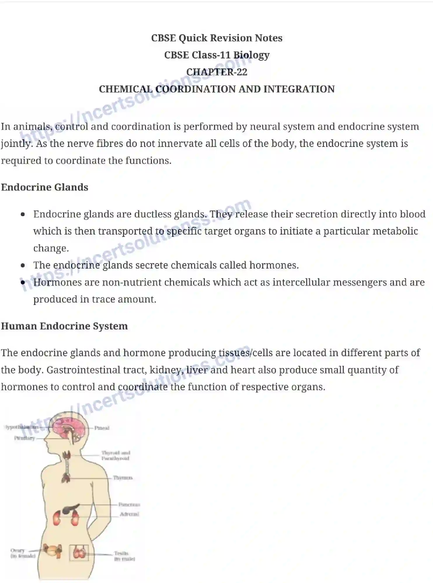 NCERT-Notes-Class-11-Biology-Chemical-Coordination-and-Integration-246-page-1