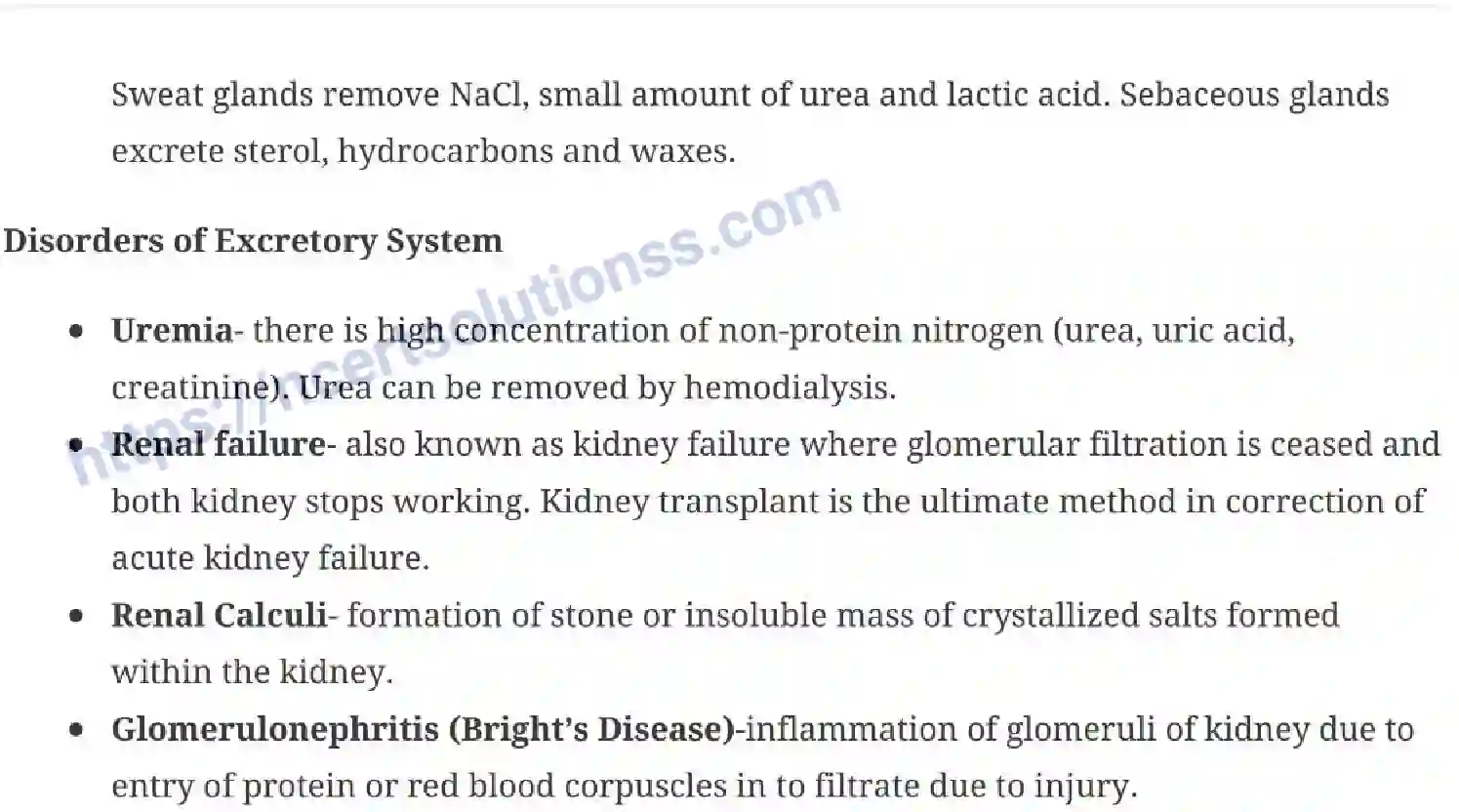 NCERT-Notes-Class-11-Biology-Excretion-Excretory-Products-and-their-Elimination-243-page-6