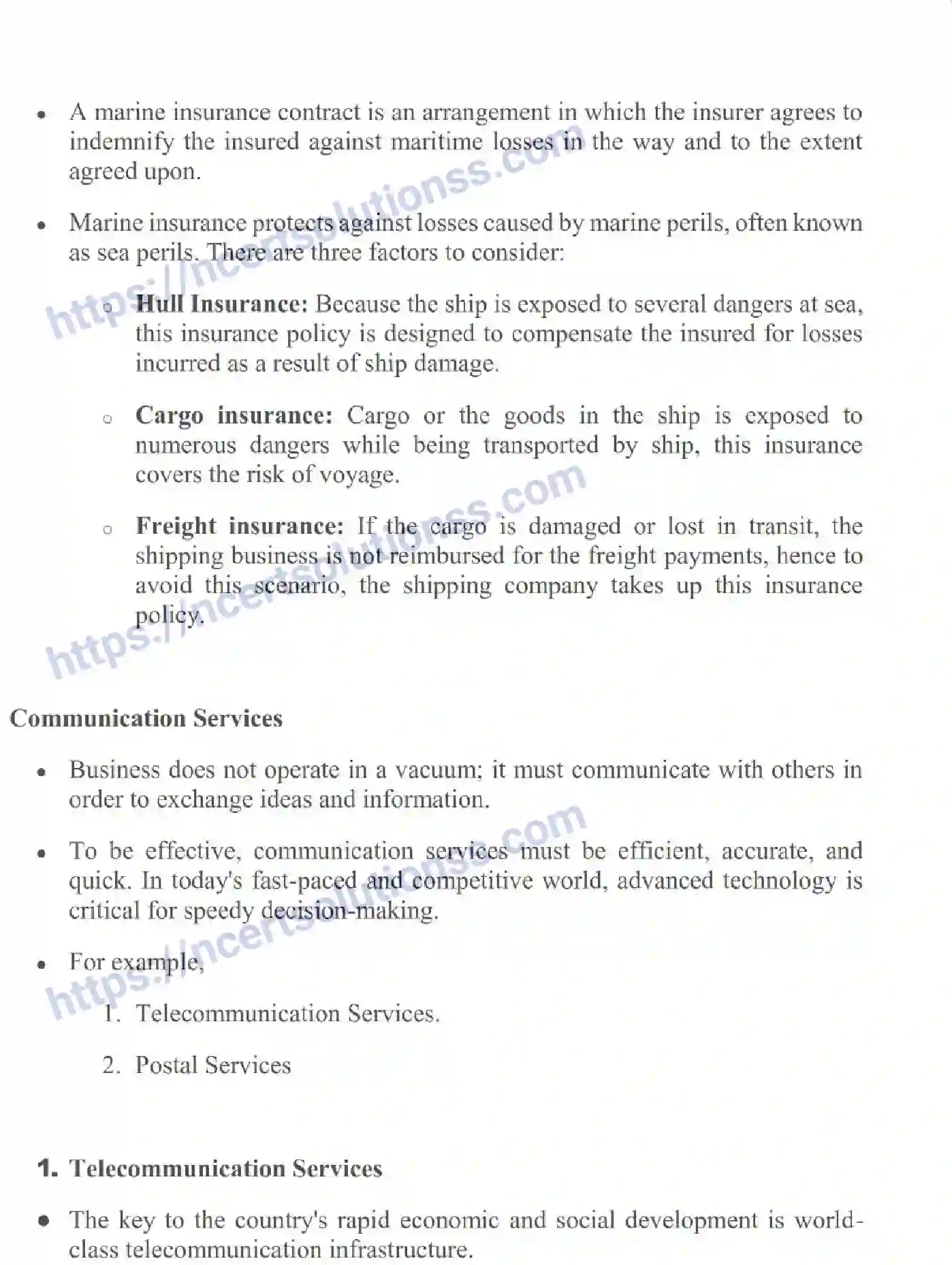 NCERT-Notes-Class-11-Business-Studies-Business-Services-2-340-page-15