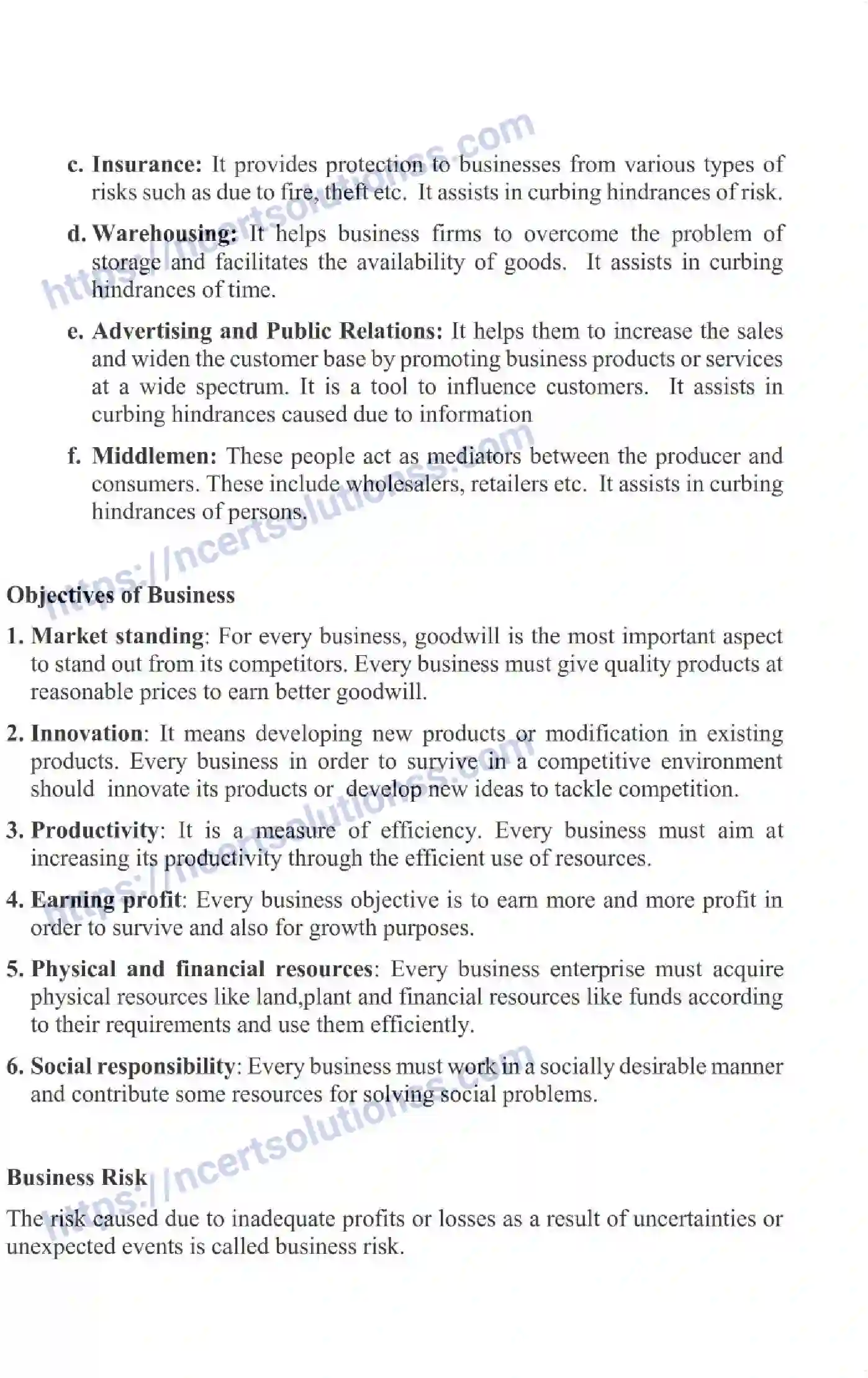 NCERT-Notes-Class-11-Business-Studies-Business-Trade-and-Commerce-337-page-8