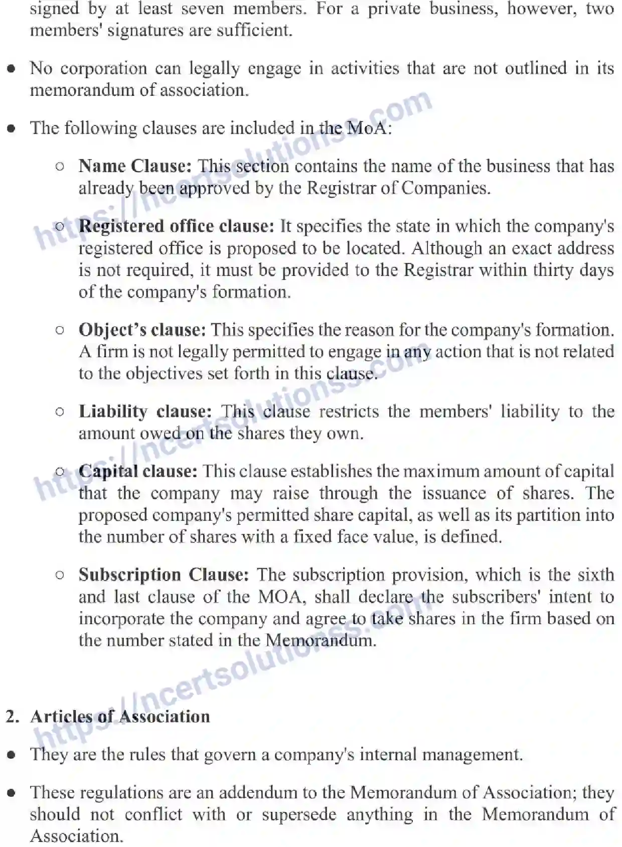 NCERT-Notes-Class-11-Business-Studies-Formation-of-a-Company-343-page-4