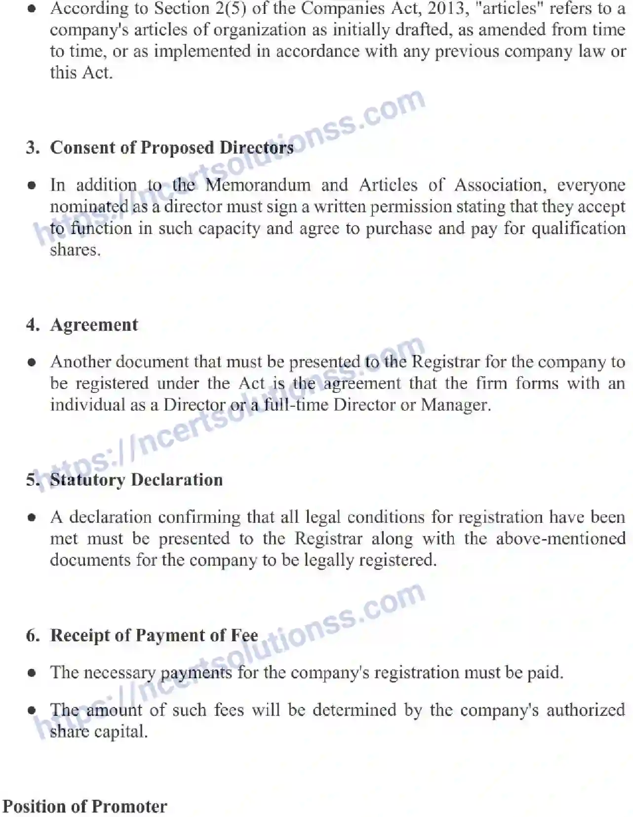 NCERT-Notes-Class-11-Business-Studies-Formation-of-a-Company-343-page-5