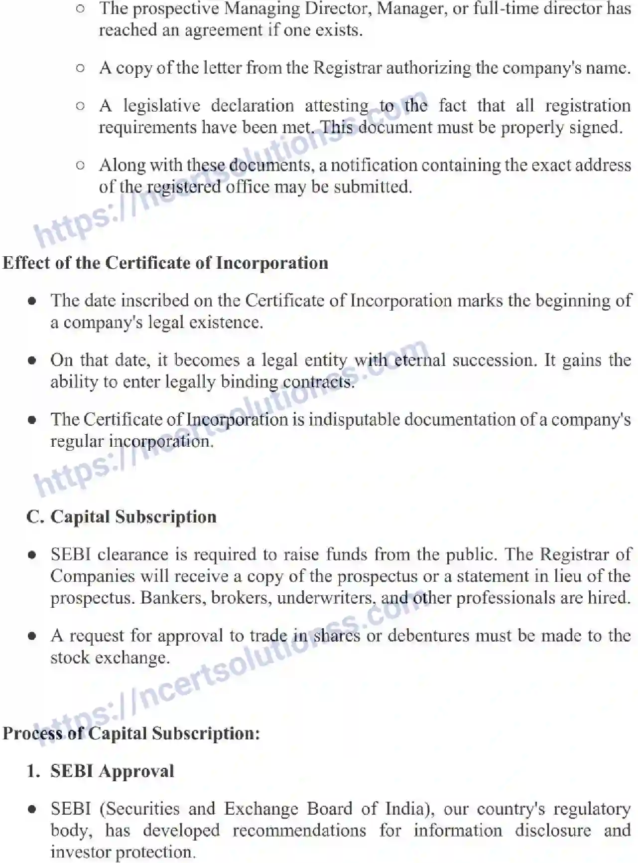 NCERT-Notes-Class-11-Business-Studies-Formation-of-a-Company-343-page-7