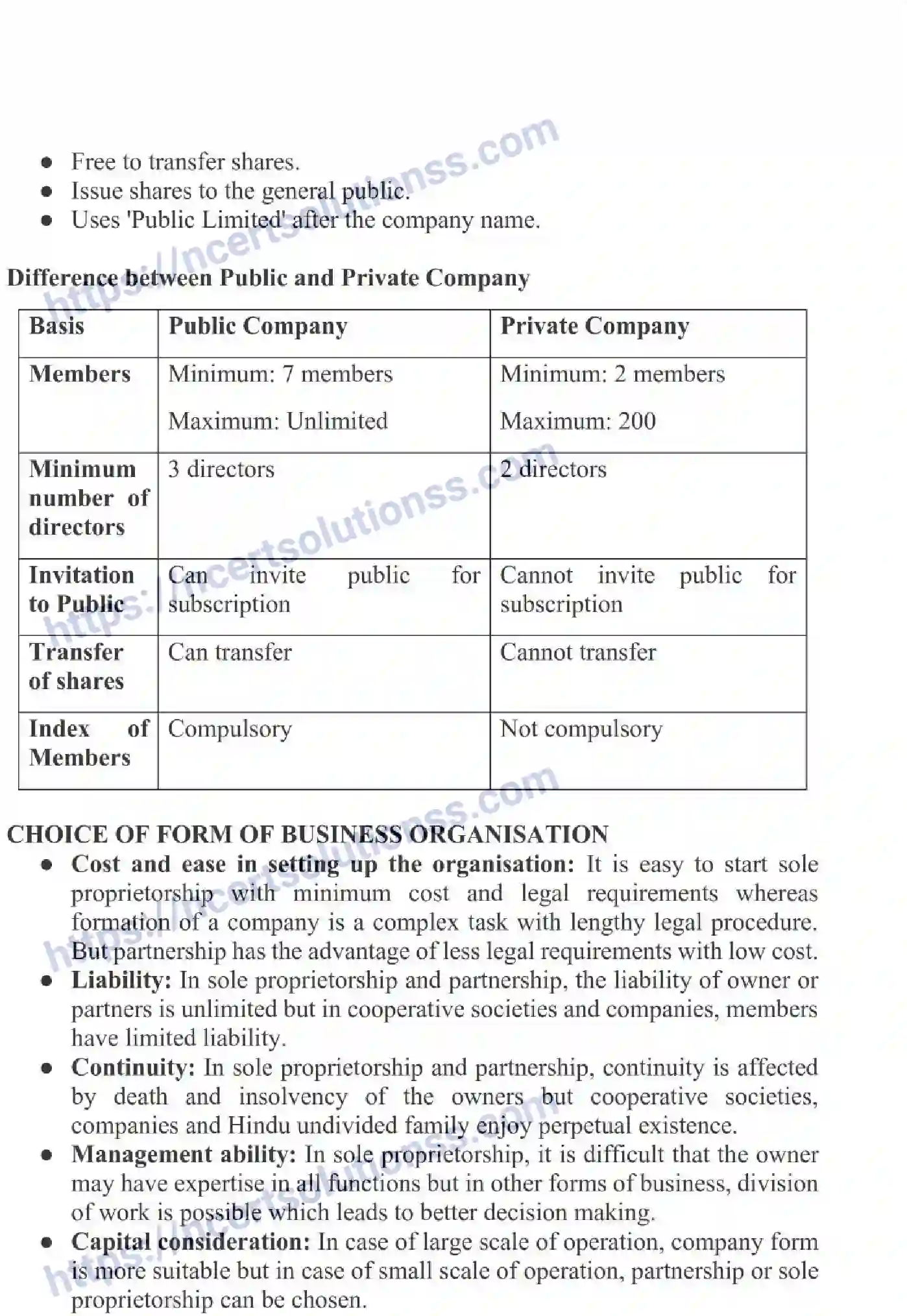 NCERT-Notes-Class-11-Business-Studies-Forms-of-Business-Organisation-338-page-10