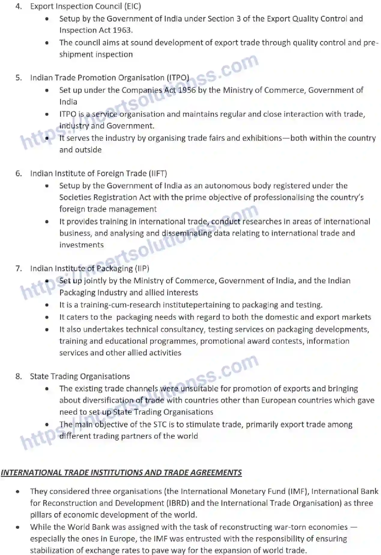 NCERT-Notes-Class-11-Business-Studies-International-Business-347-page-14