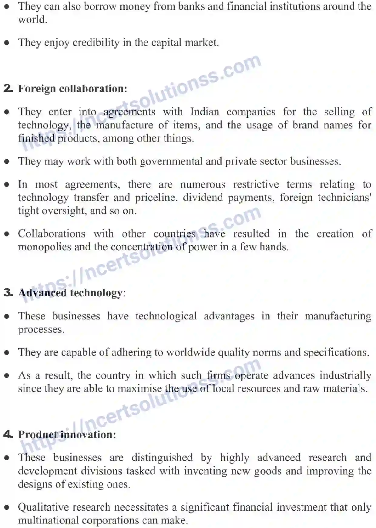 NCERT-Notes-Class-11-Business-Studies-Private-Public-and-Global-Enterprises-339-page-10