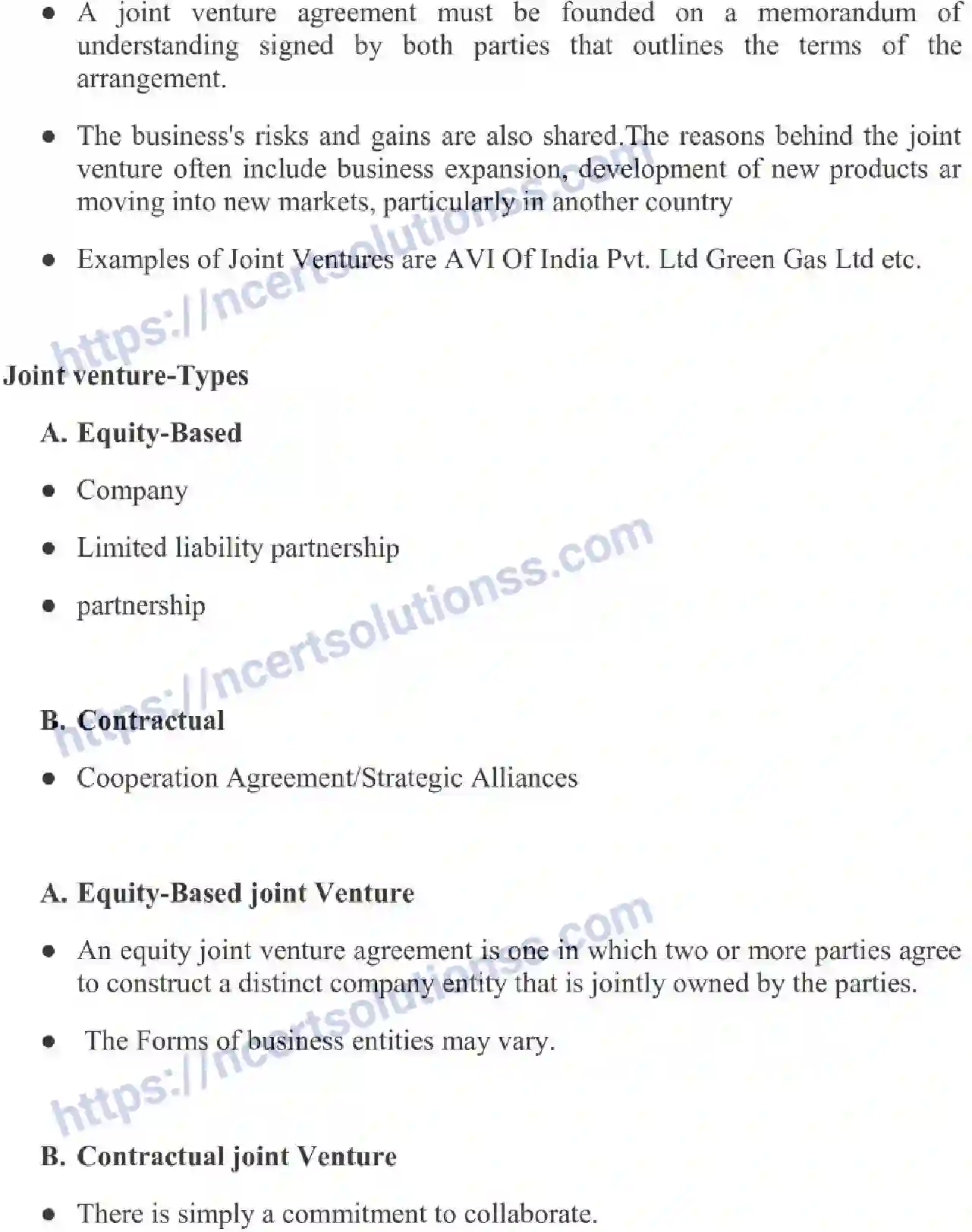 NCERT-Notes-Class-11-Business-Studies-Private-Public-and-Global-Enterprises-339-page-12