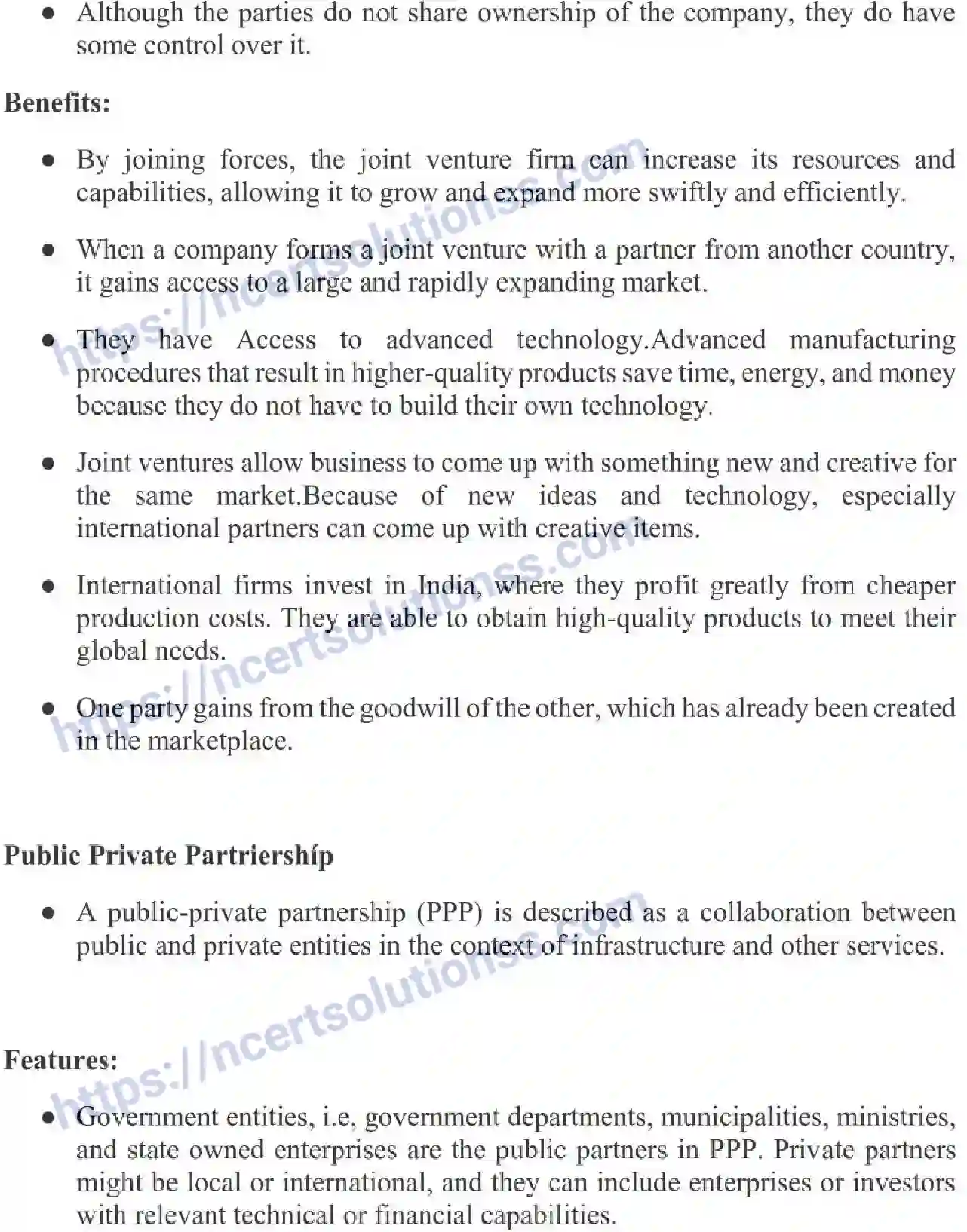 NCERT-Notes-Class-11-Business-Studies-Private-Public-and-Global-Enterprises-339-page-13
