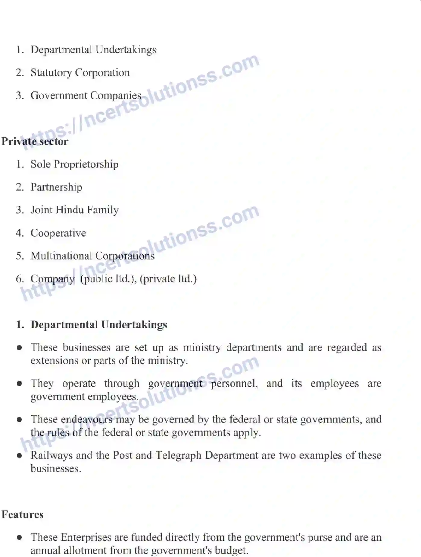 NCERT-Notes-Class-11-Business-Studies-Private-Public-and-Global-Enterprises-339-page-2