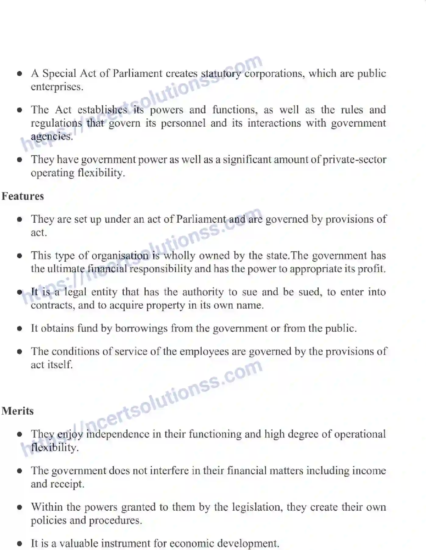 NCERT-Notes-Class-11-Business-Studies-Private-Public-and-Global-Enterprises-339-page-4