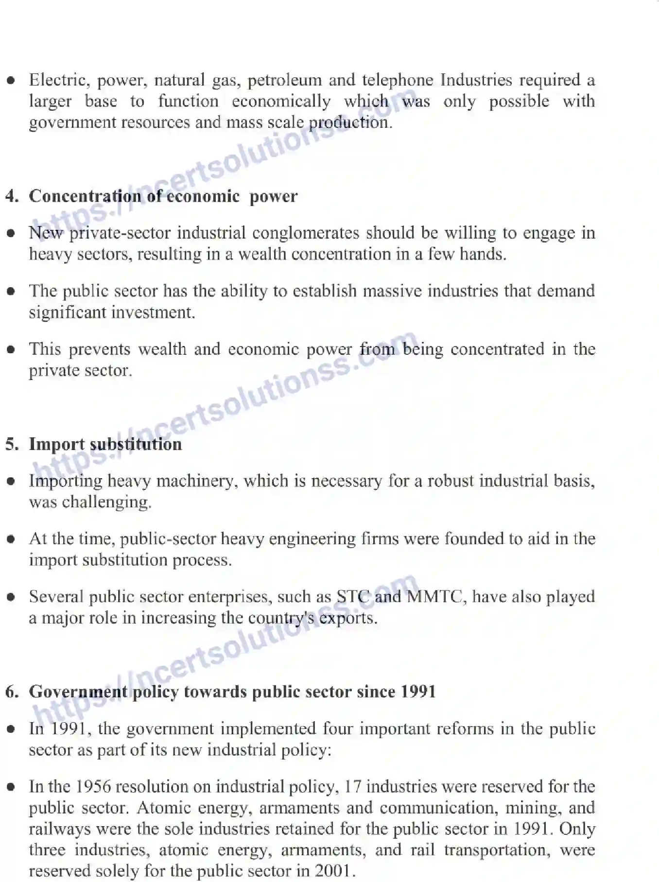 NCERT-Notes-Class-11-Business-Studies-Private-Public-and-Global-Enterprises-339-page-8