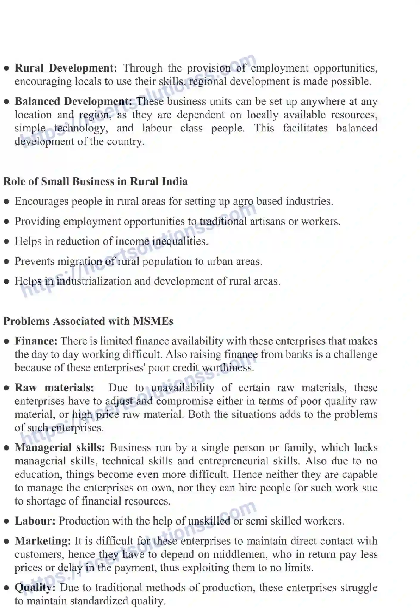 NCERT-Notes-Class-11-Business-Studies-Small-Business-345-page-3