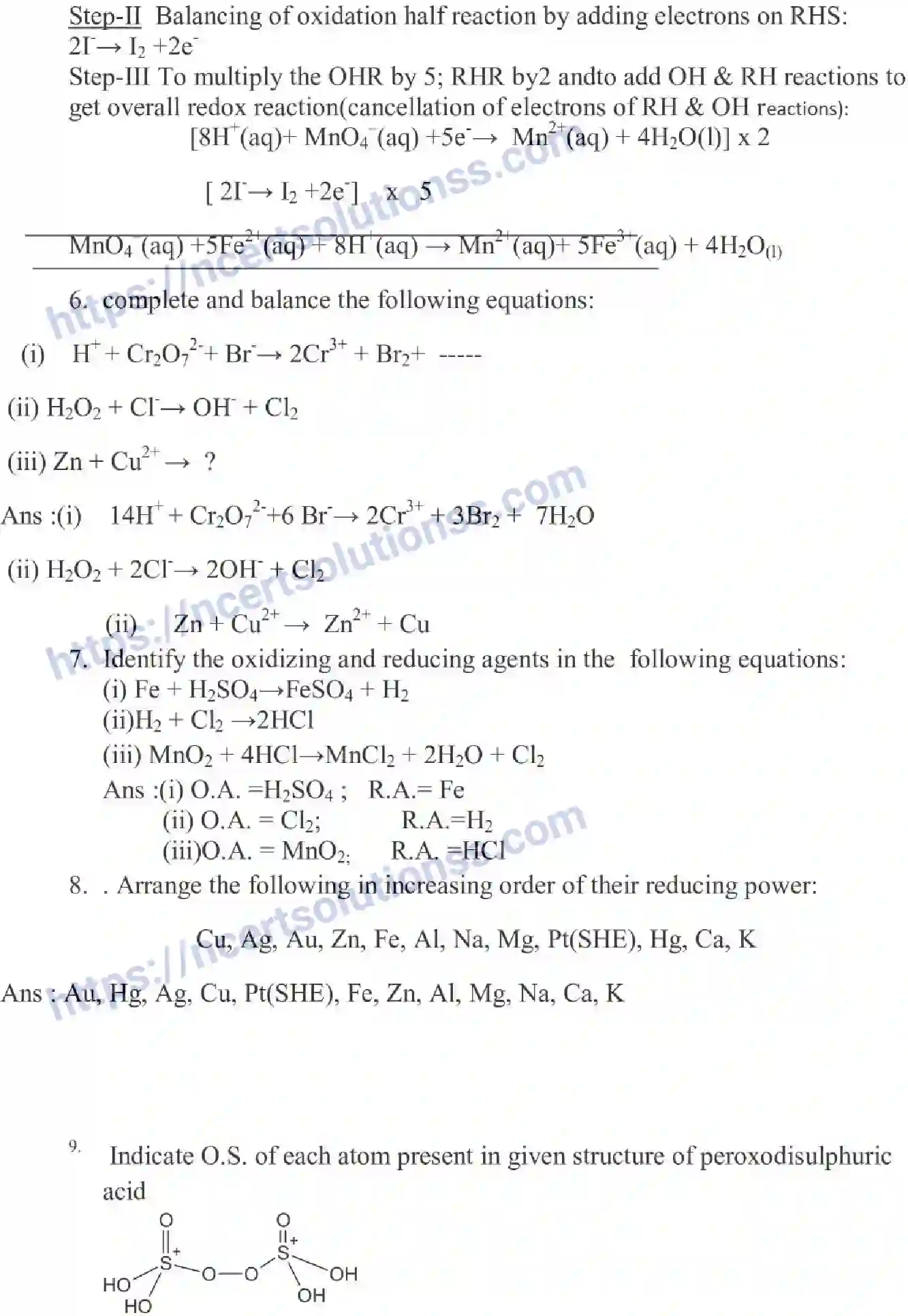 NCERT-Notes-Class-11-Chemistry-Redox-Reactions-254-page-6