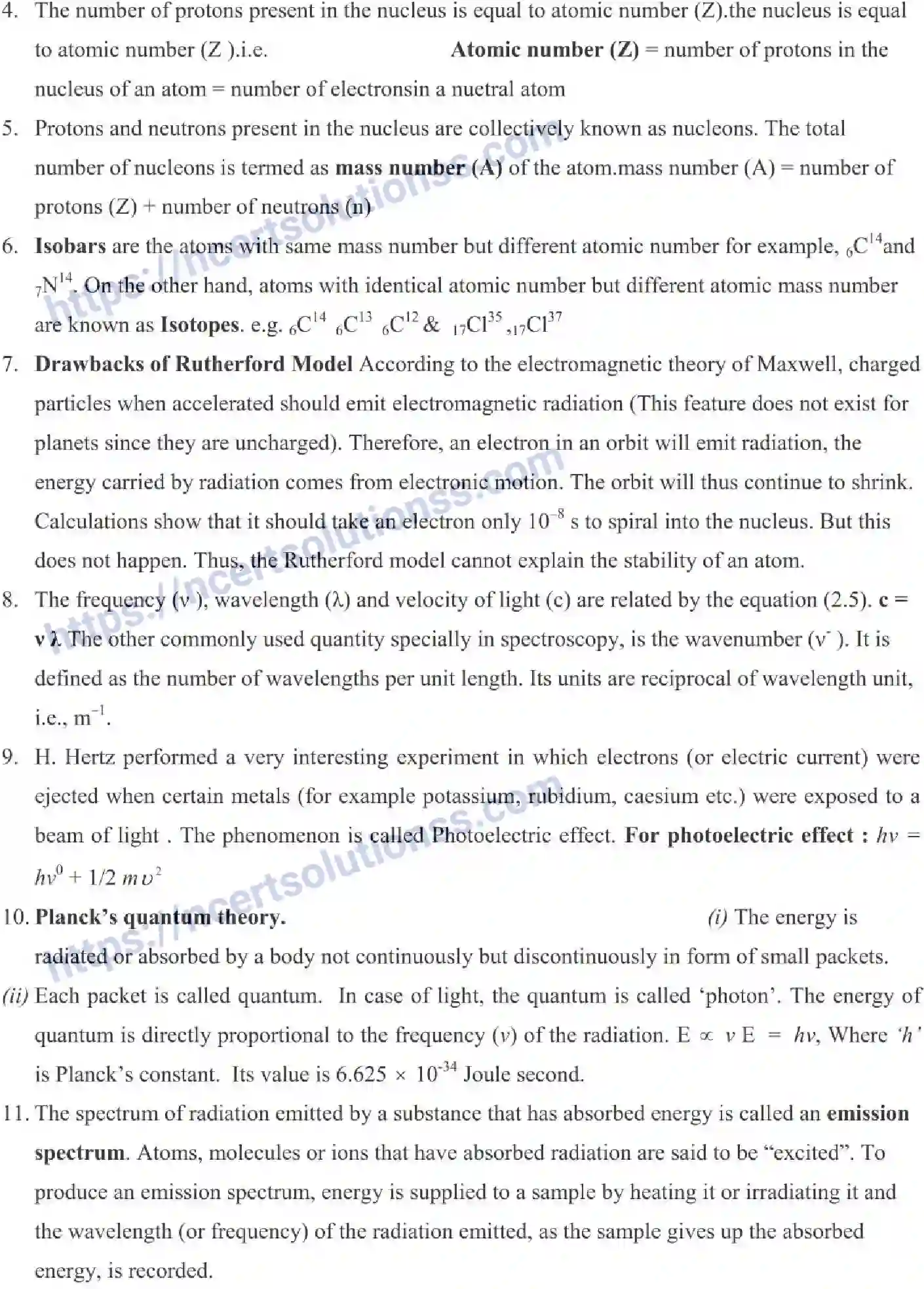 NCERT-Notes-Class-11-Chemistry-Structure-of-Atom-248-page-2