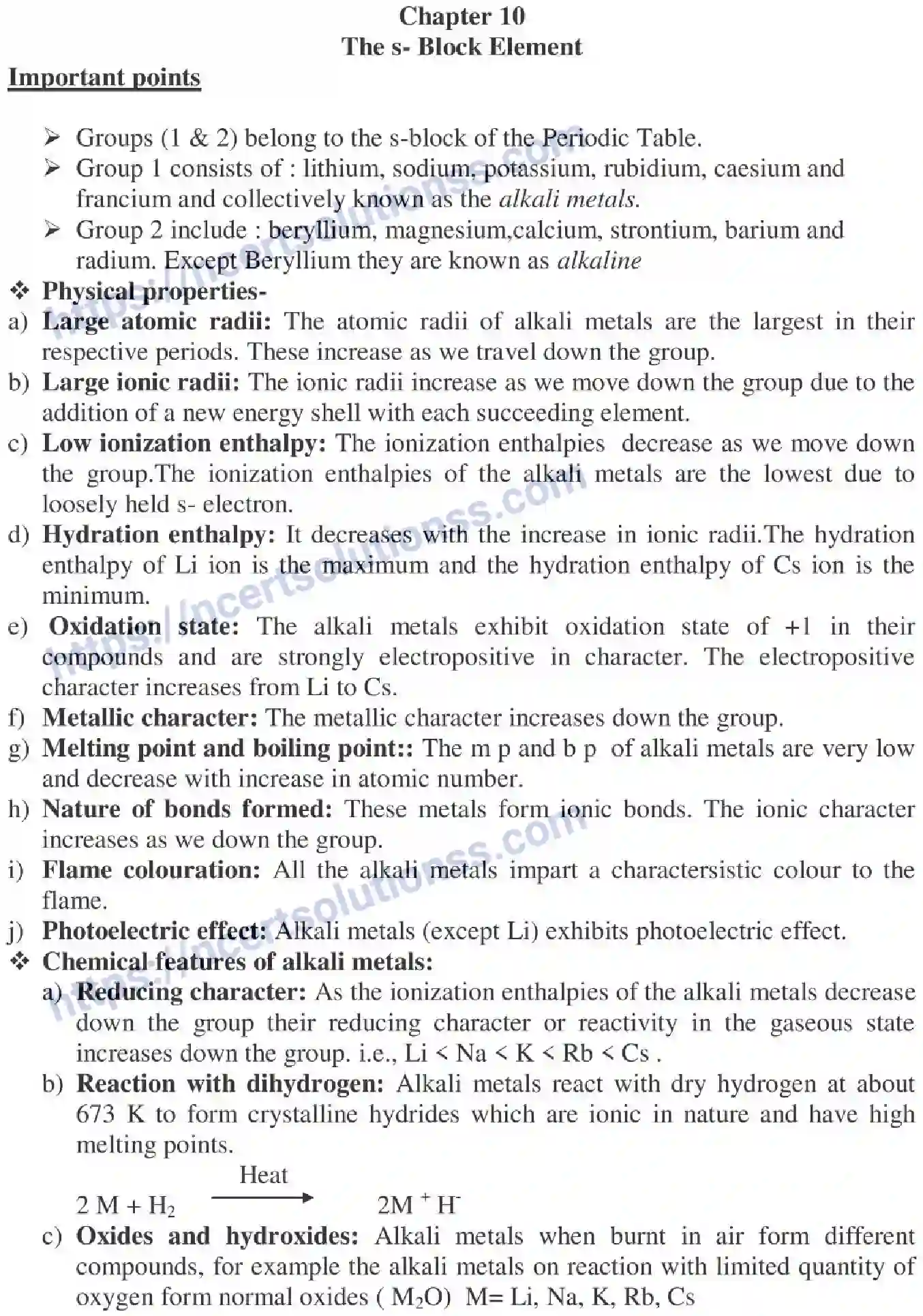 NCERT-Notes-Class-11-Chemistry-The-sand-Block-Elements-256-page-1