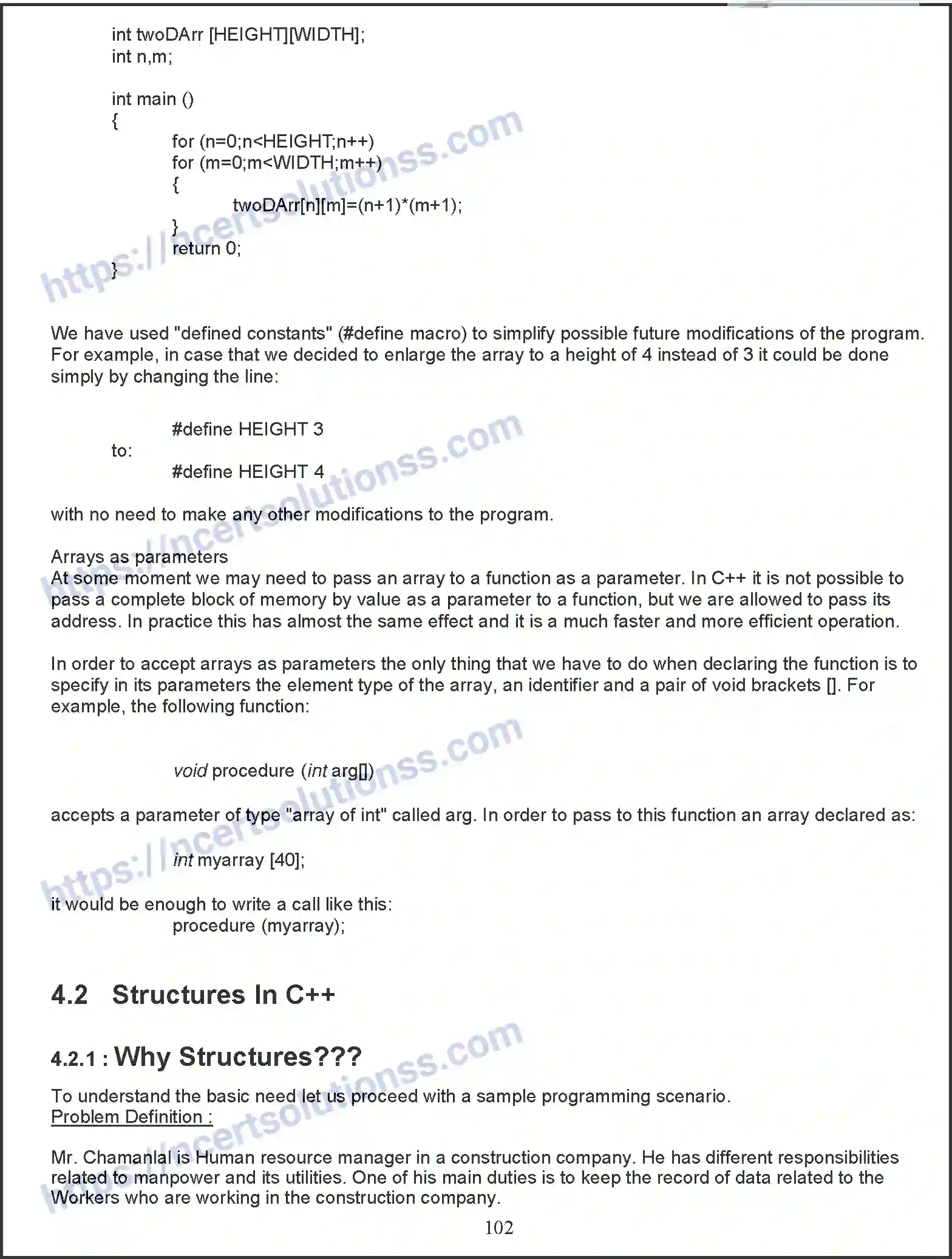 NCERT-Notes-Class-11-Computer-Science-Arrays-and-Structures-371-page-10