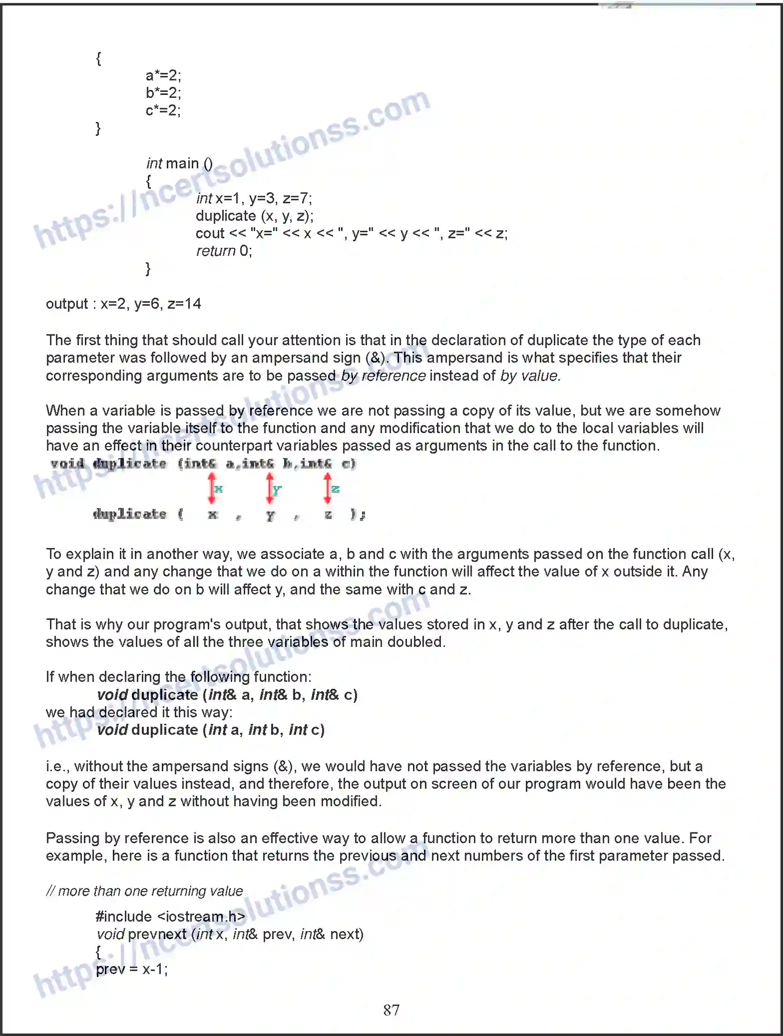 NCERT-Notes-Class-11-Computer-Science-Functions-in-CPP-373-page-10