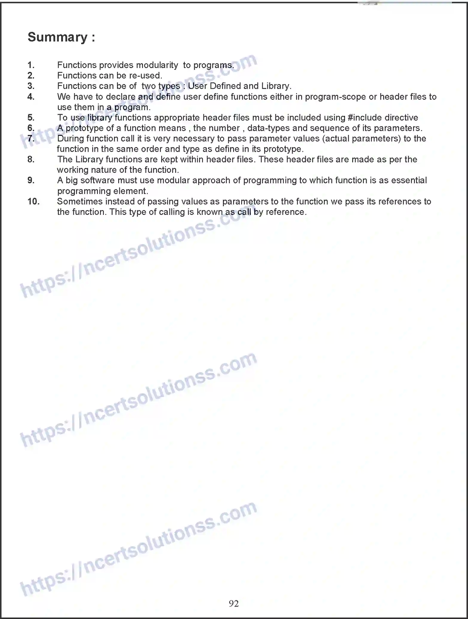 NCERT-Notes-Class-11-Computer-Science-Functions-in-CPP-373-page-15