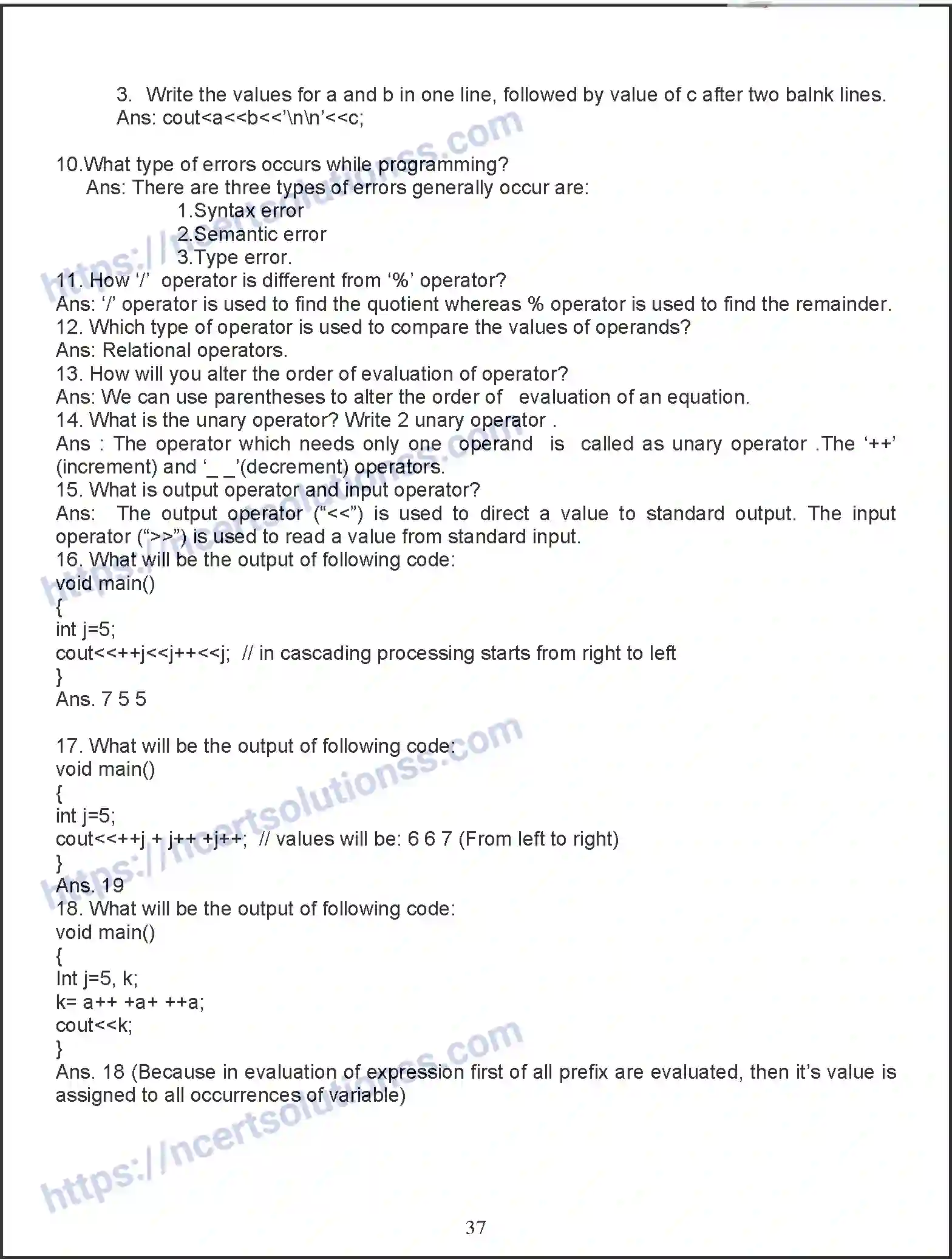 NCERT-Notes-Class-11-Computer-Science-Introduction-to-CPP-374-page-12