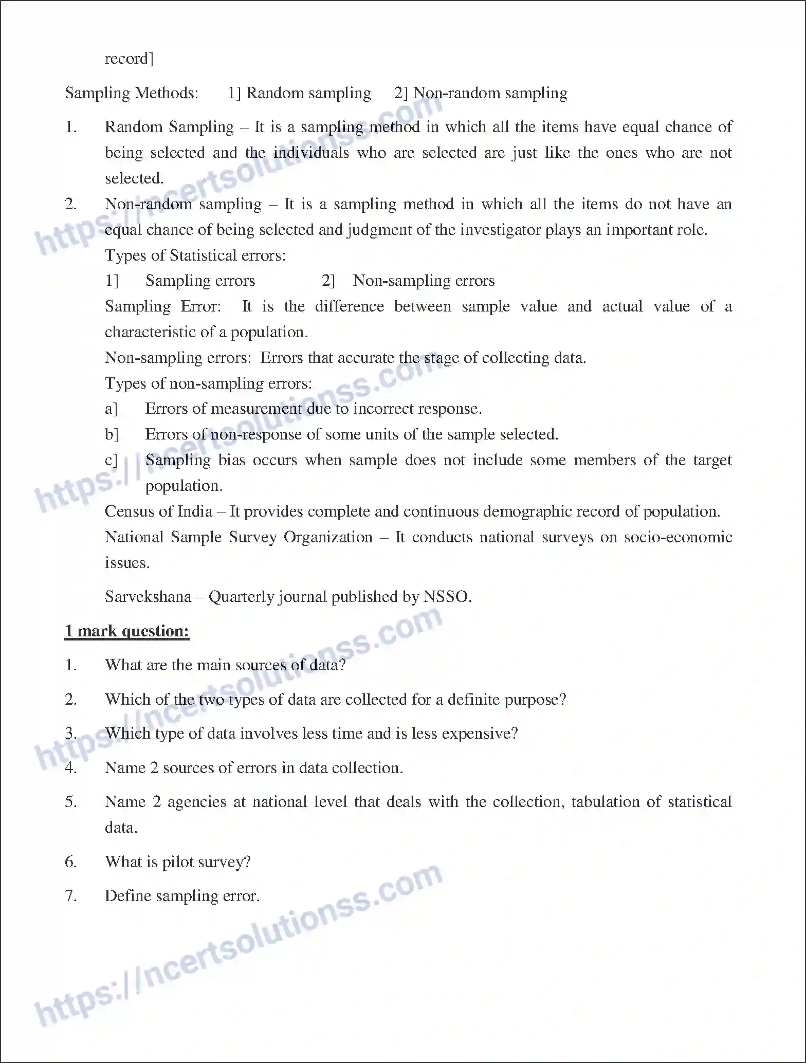 NCERT-Notes-Class-11-Economics-Collection-of-Data-262-page-3