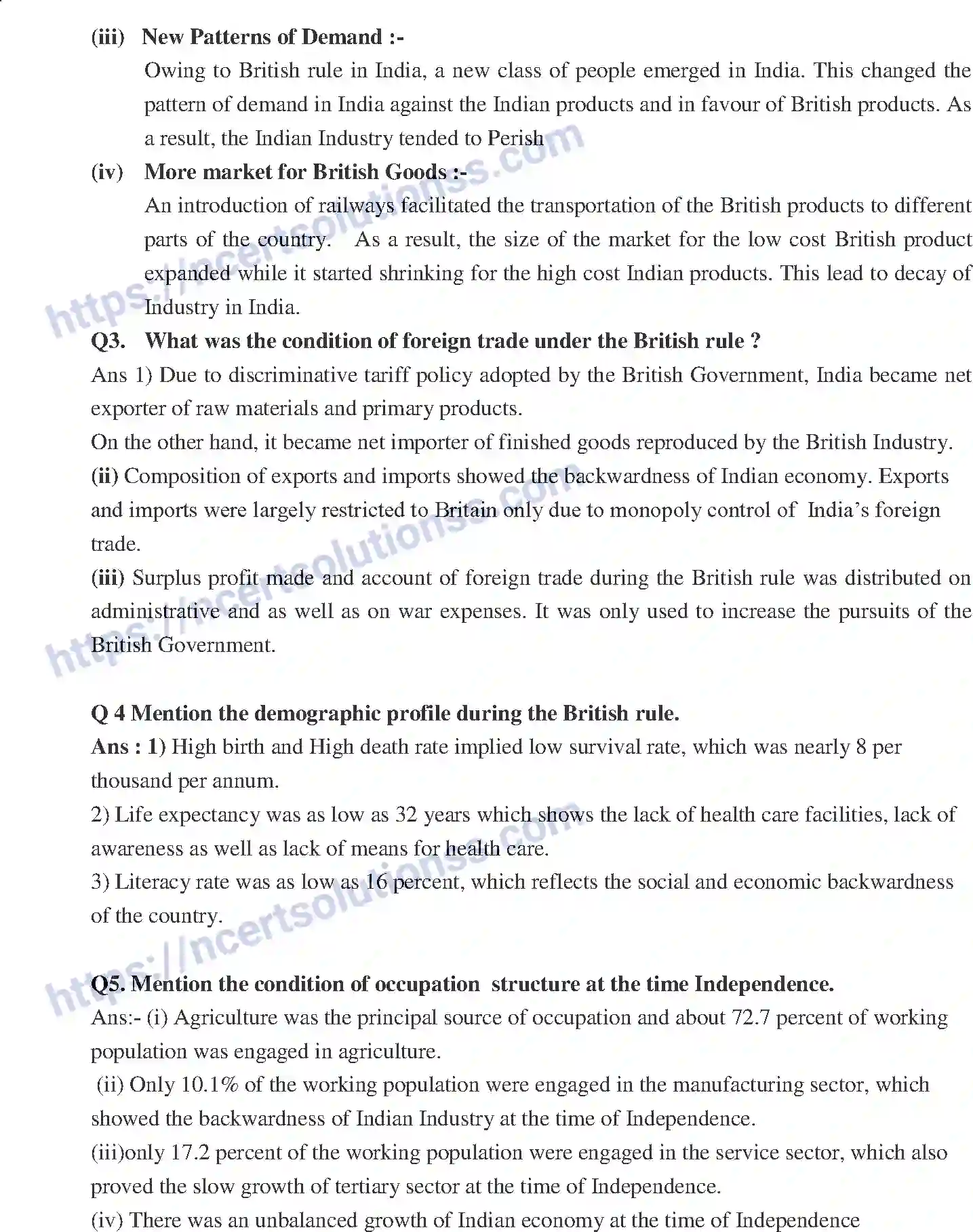 NCERT-Notes-Class-11-Economics-Indian-Economy-at-the-time-of-Independence-270-page-2