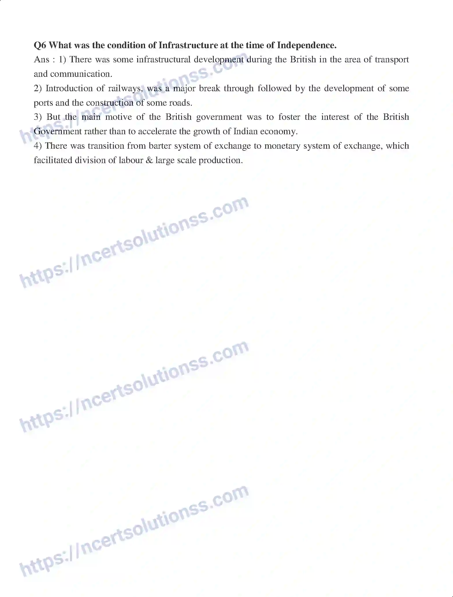 NCERT-Notes-Class-11-Economics-Indian-Economy-at-the-time-of-Independence-270-page-3