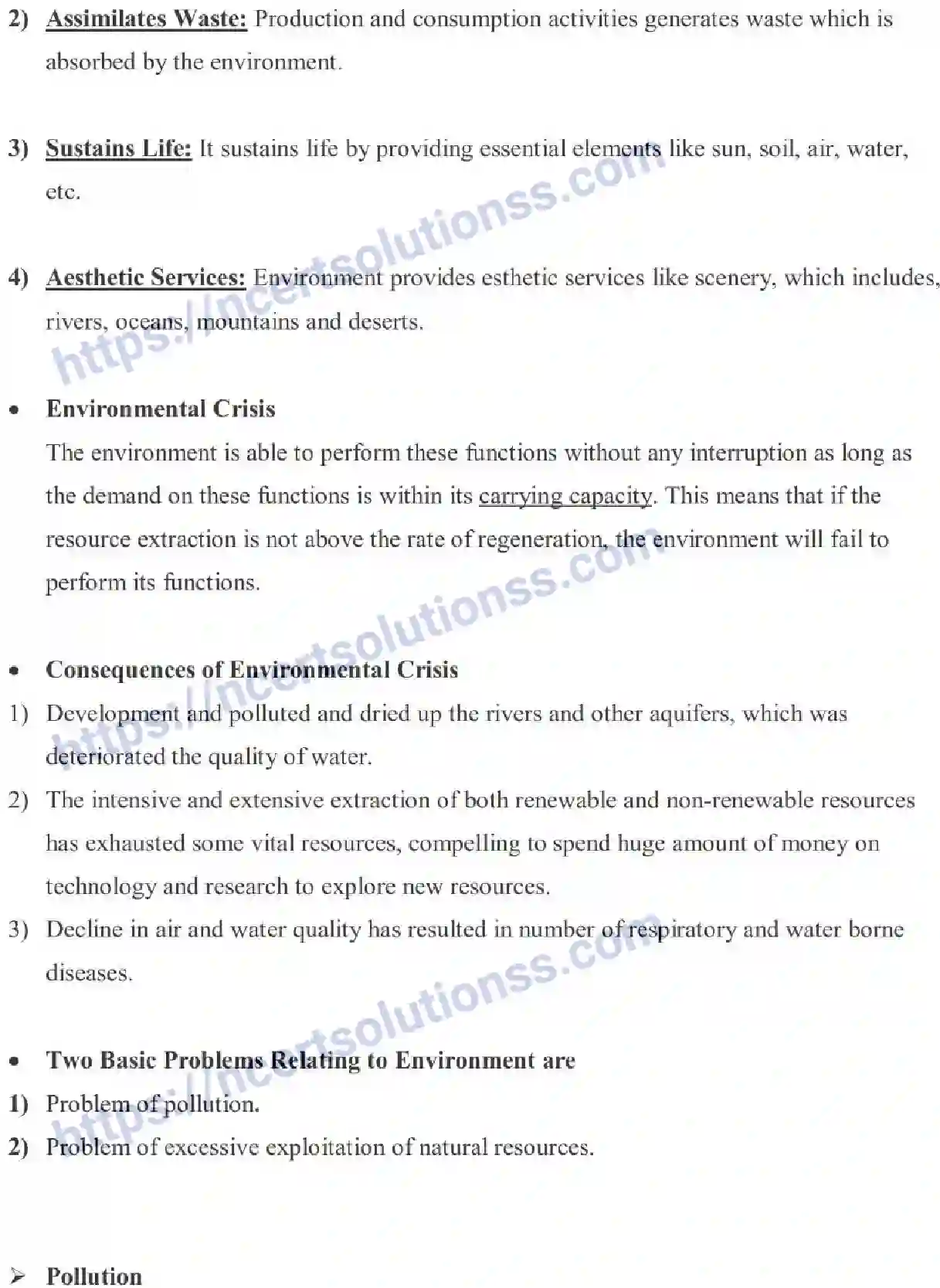 NCERT-Notes-Class-11-Indian-Economic-Development-Environment-And-Sustainable-Development-458-page-2