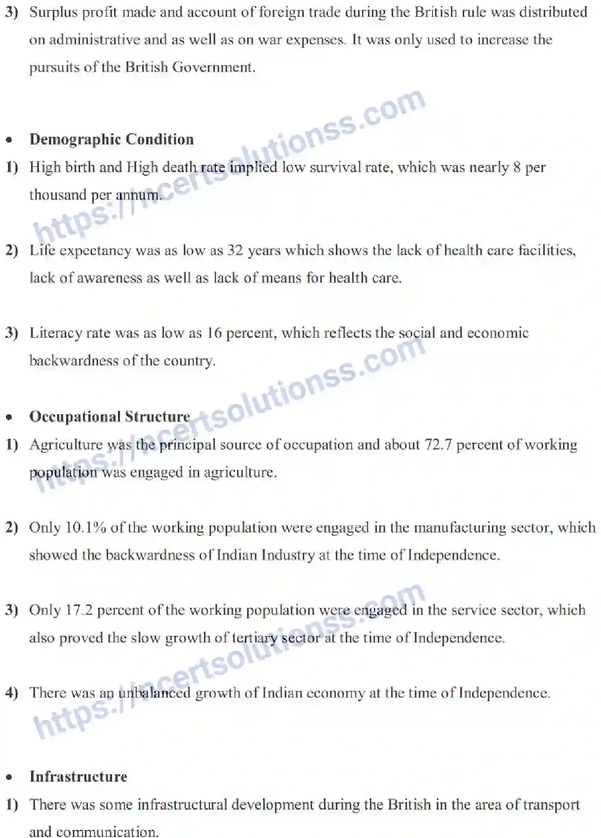 NCERT-Notes-Class-11-Indian-Economic-Development-Indian-Economy-On-The-Eve-Of-Independence-450-page-3