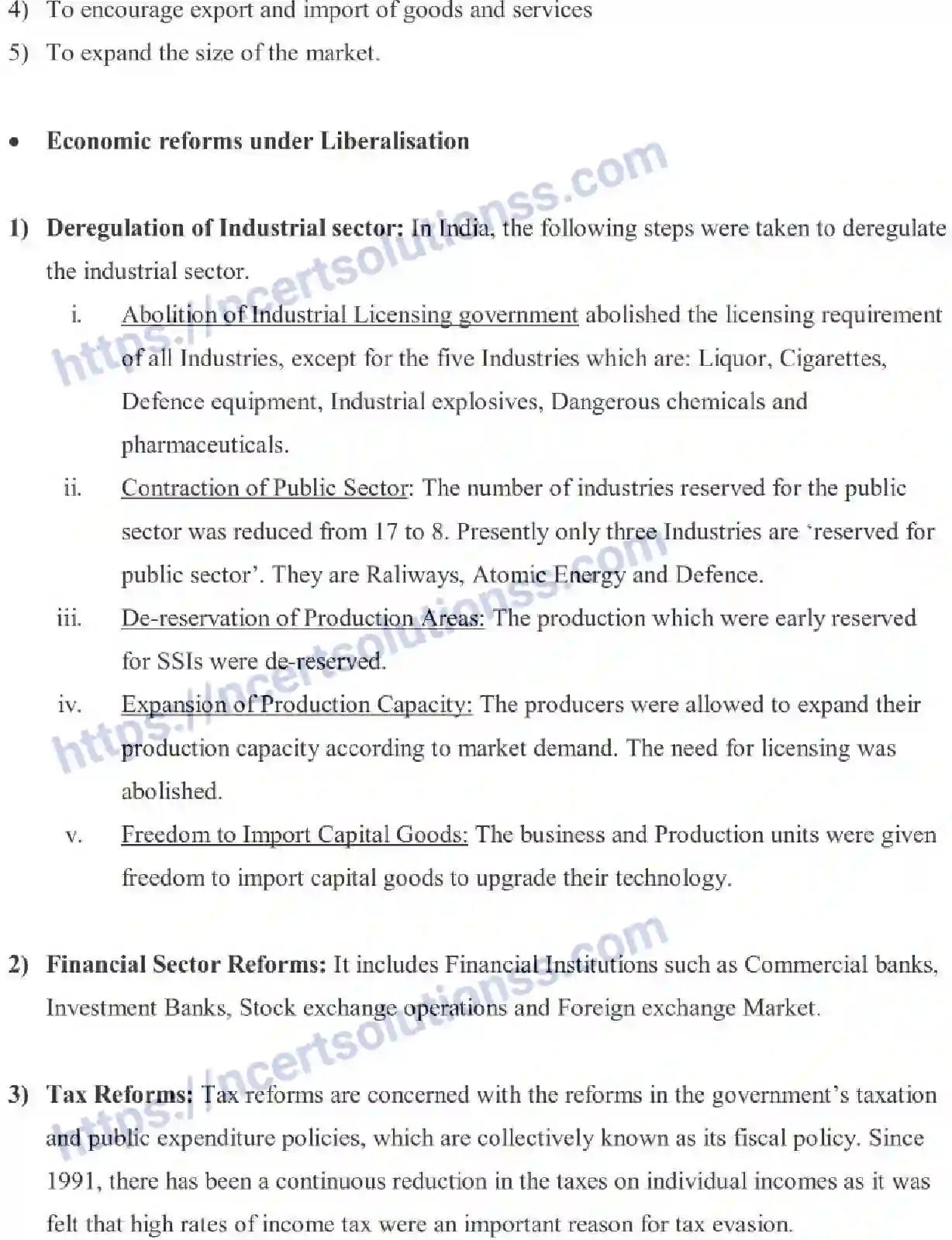 NCERT-Notes-Class-11-Indian-Economic-Development-Liberalisation-Privatisation-And-Globalisation-and--An-Appraisal-452-page-3