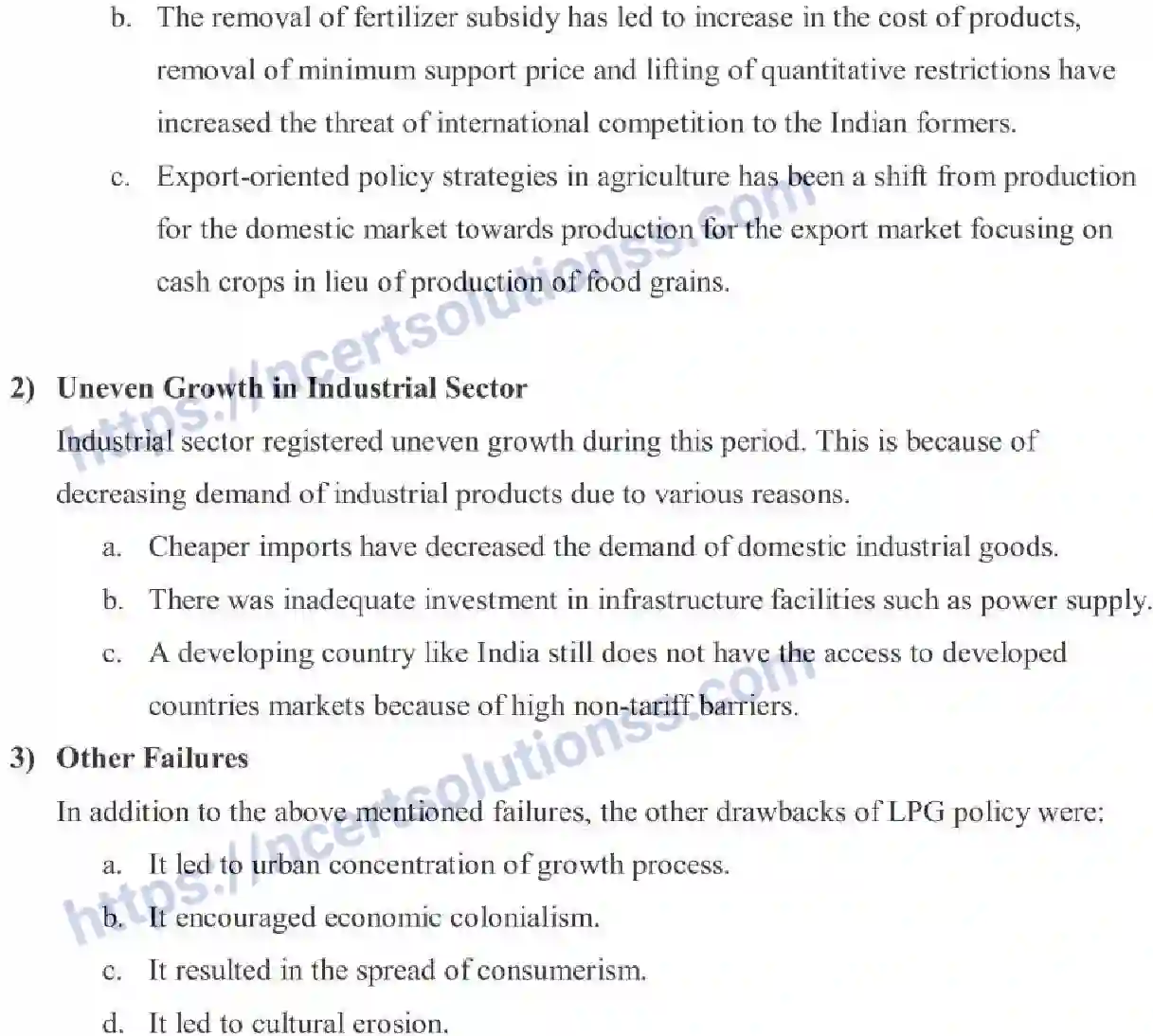 NCERT-Notes-Class-11-Indian-Economic-Development-Liberalisation-Privatisation-And-Globalisation-and--An-Appraisal-452-page-6