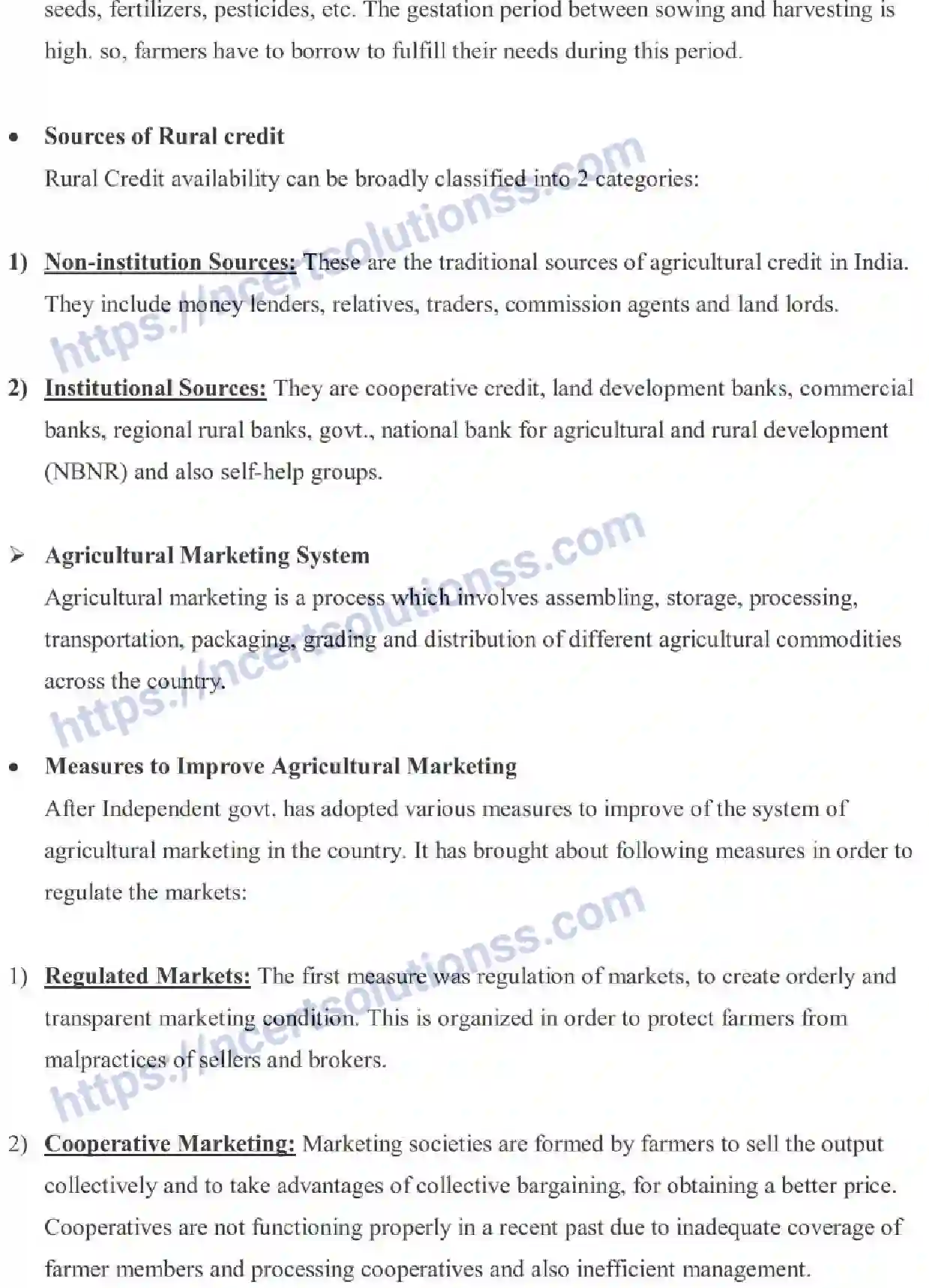 NCERT-Notes-Class-11-Indian-Economic-Development-Rural-Development-455-page-2