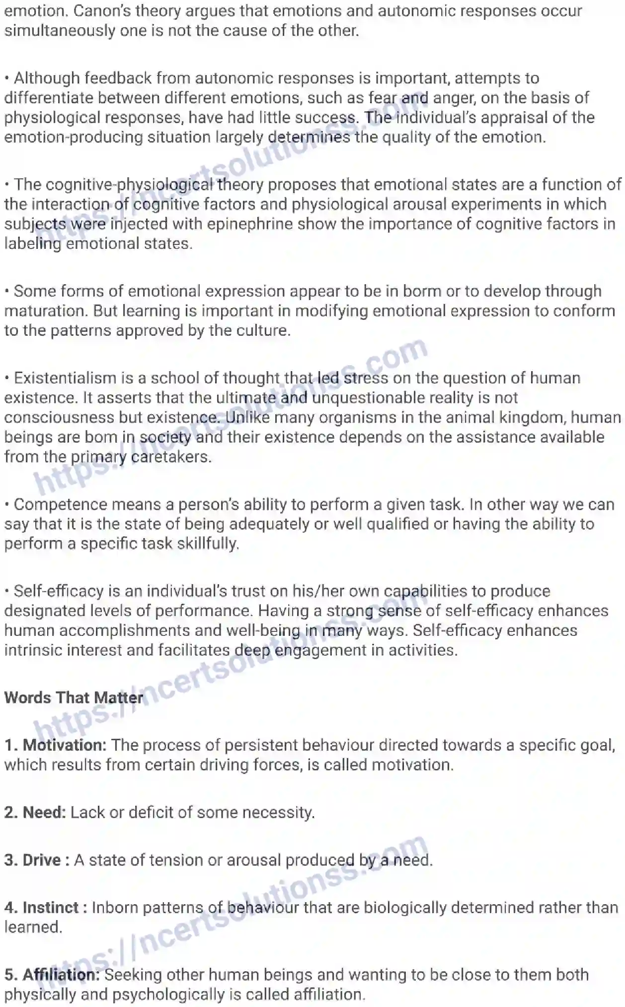 NCERT-Notes-Class-11-Psychology-Motivation-And-Emotion-476-page-2