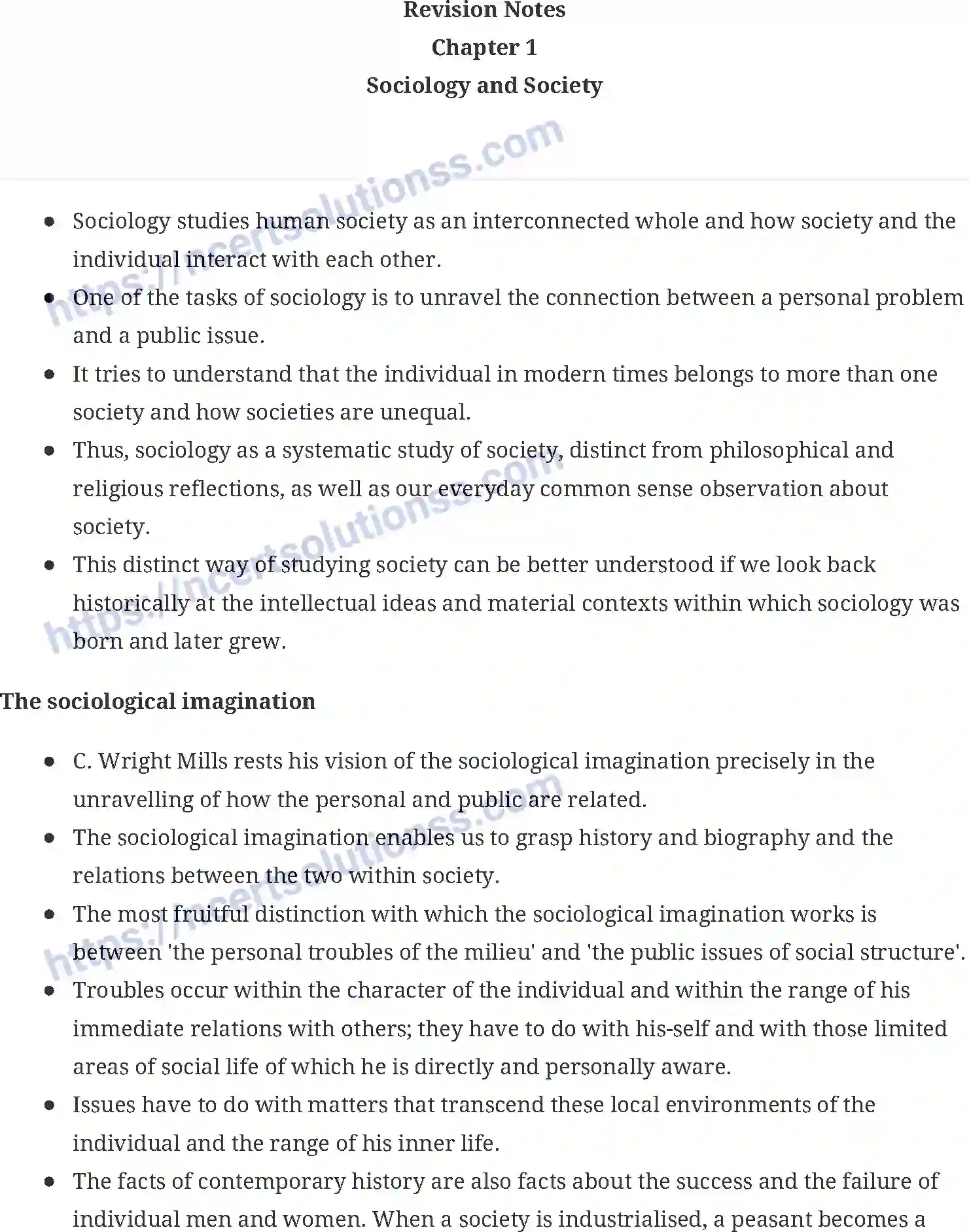 NCERT-Notes-Class-11-Sociology-Sociology-and-Society-440-page-1