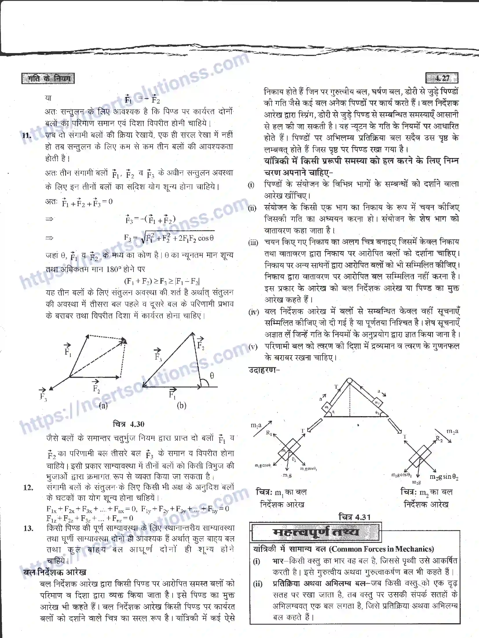NCERT-Notes-Class-11-भौतिक-विज्ञान-गति-के-नियम-1284-page-27