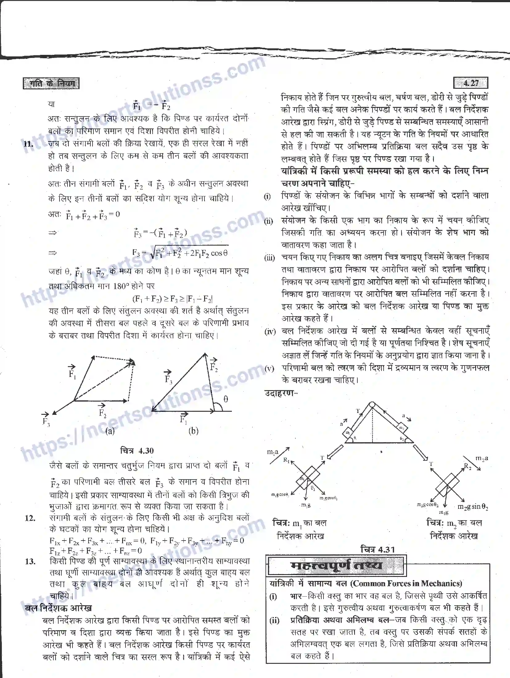 NCERT-Notes-Class-11-भौतिक-विज्ञान-गति-के-नियम-1284-page-73