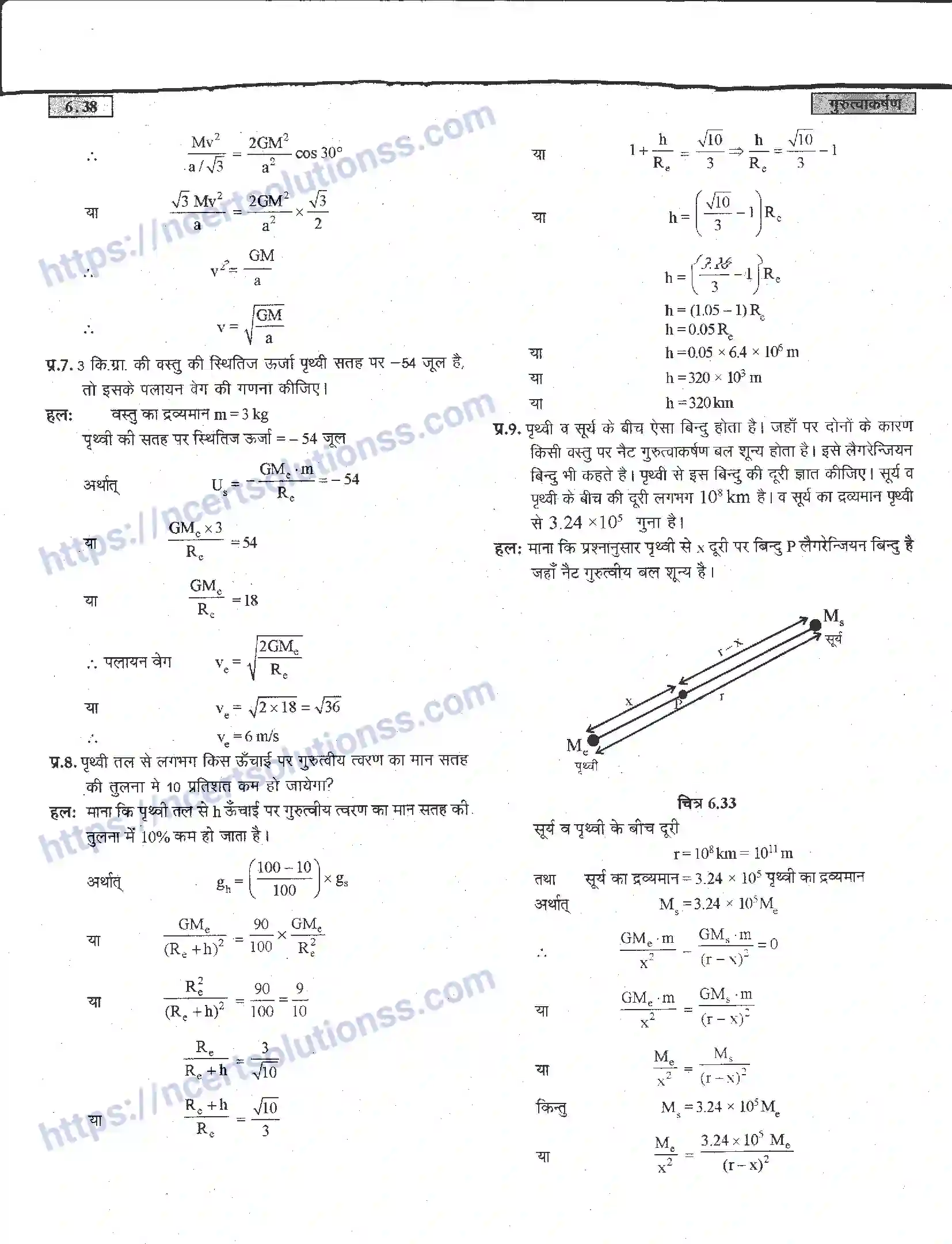 NCERT-Notes-Class-11-भौतिक-विज्ञान-गुरुत्वाकर्षण-1286-page-38