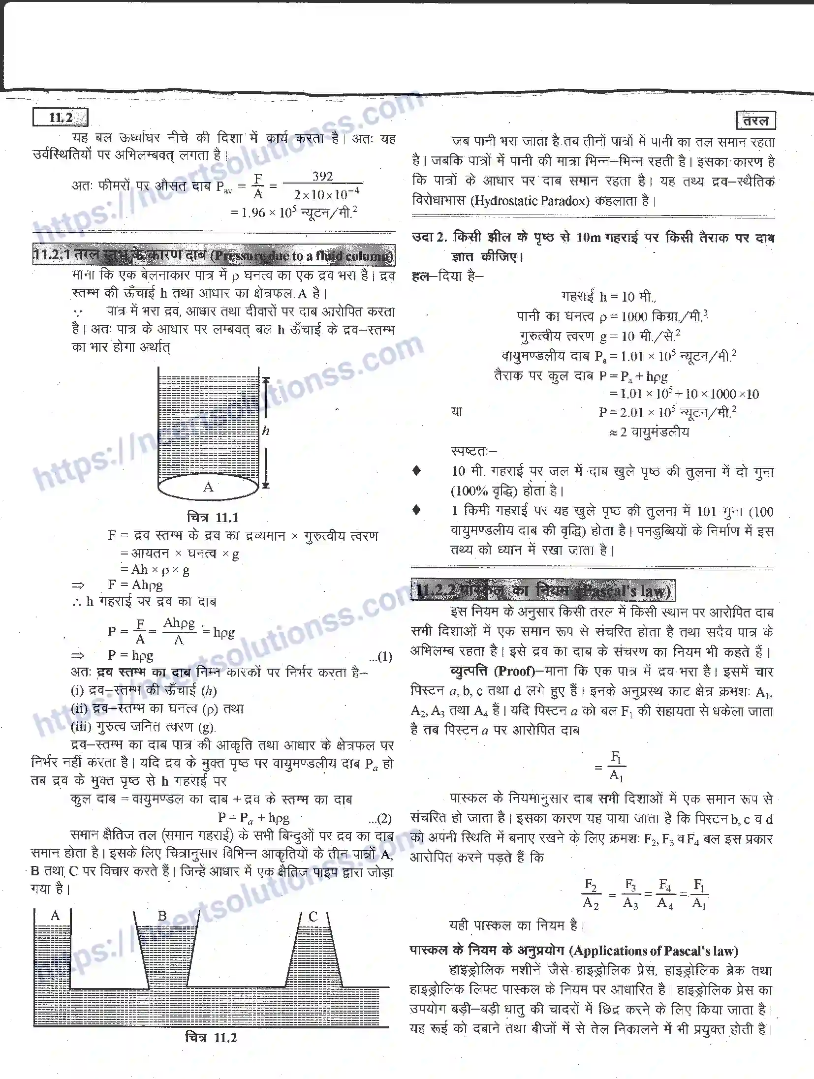 NCERT-Notes-Class-11-भौतिक-विज्ञान-तरल-1291-page-2
