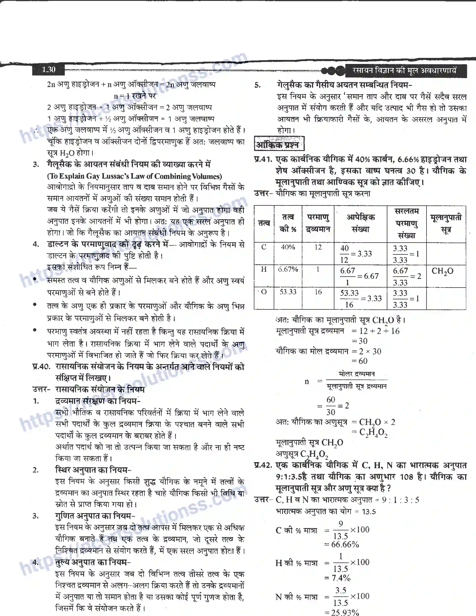 NCERT-Notes-Class-11-रसायन-विज्ञान-रसायन-विज्ञान-की-कुछ-मूल-अवधारणाएँ-1267-page-30