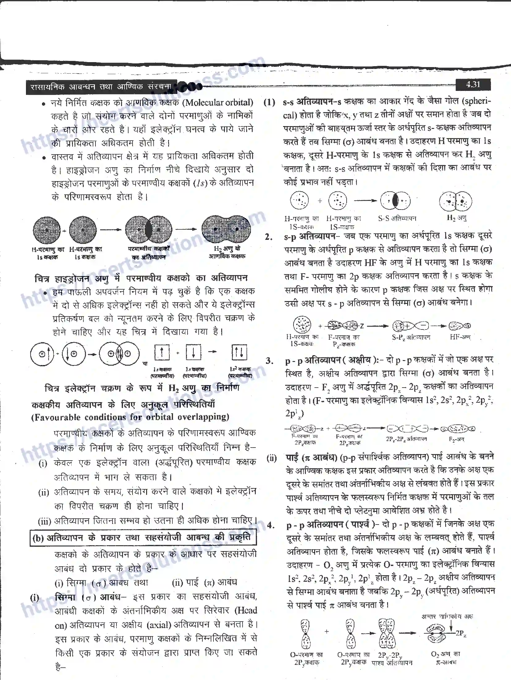 NCERT-Notes-Class-11-रसायन-विज्ञान-रासायनिक-आबंधन-तथा-आण्विक-संरचना-1270-page-31