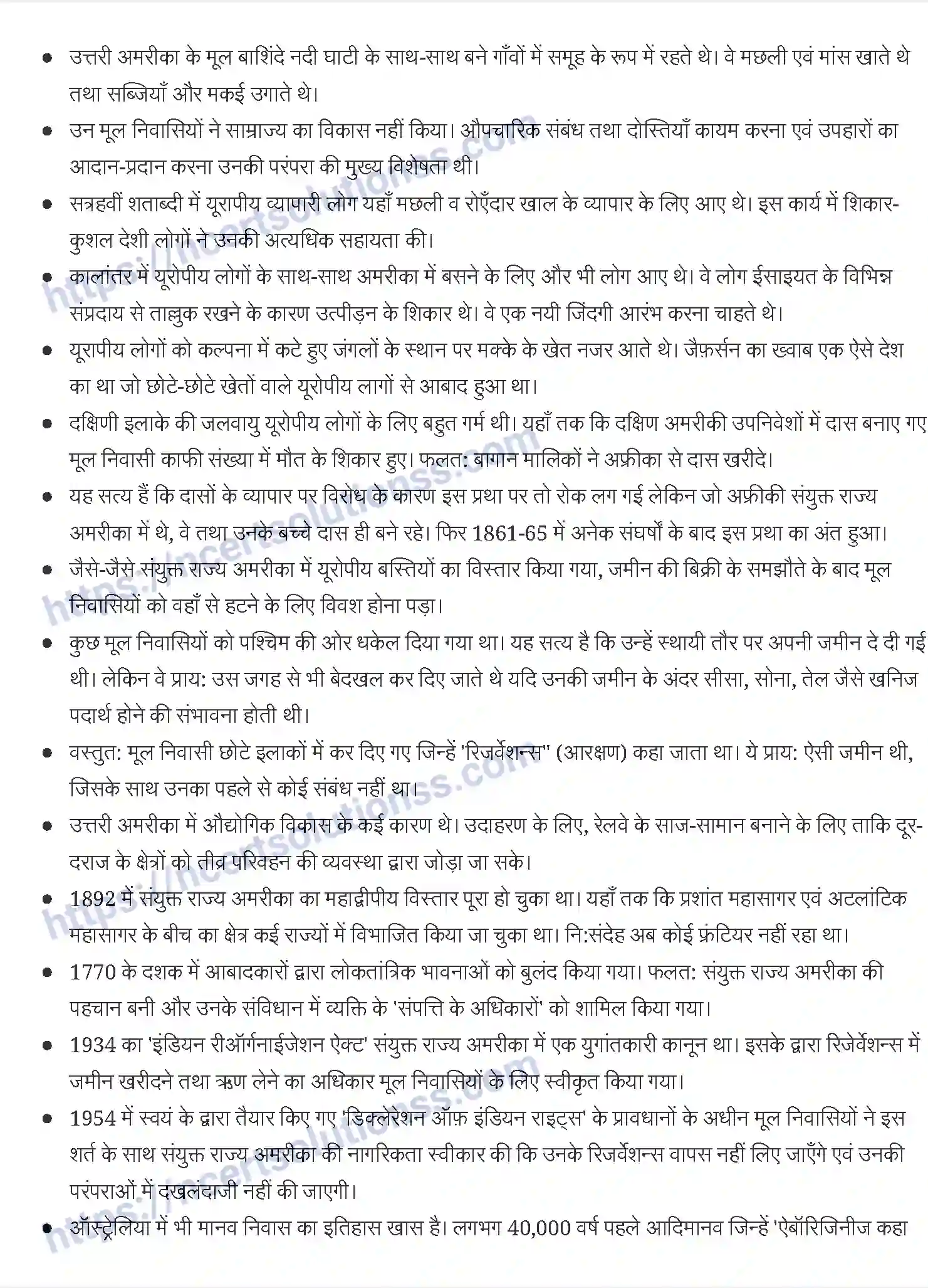 NCERT-Notes-Class-11-विश्व-इतिहास-के-कुछ-विषय-मूल-निवासियों-का-विस्थापन-1210-page-2