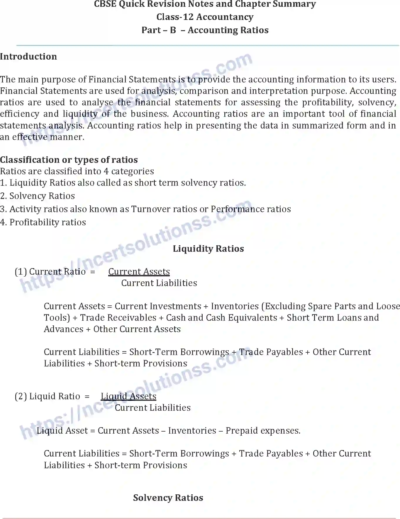 NCERT-Notes-Class-12-Accountancy-Statement-Analysis-Tools-and-Accounting-Ratios-87-page-1